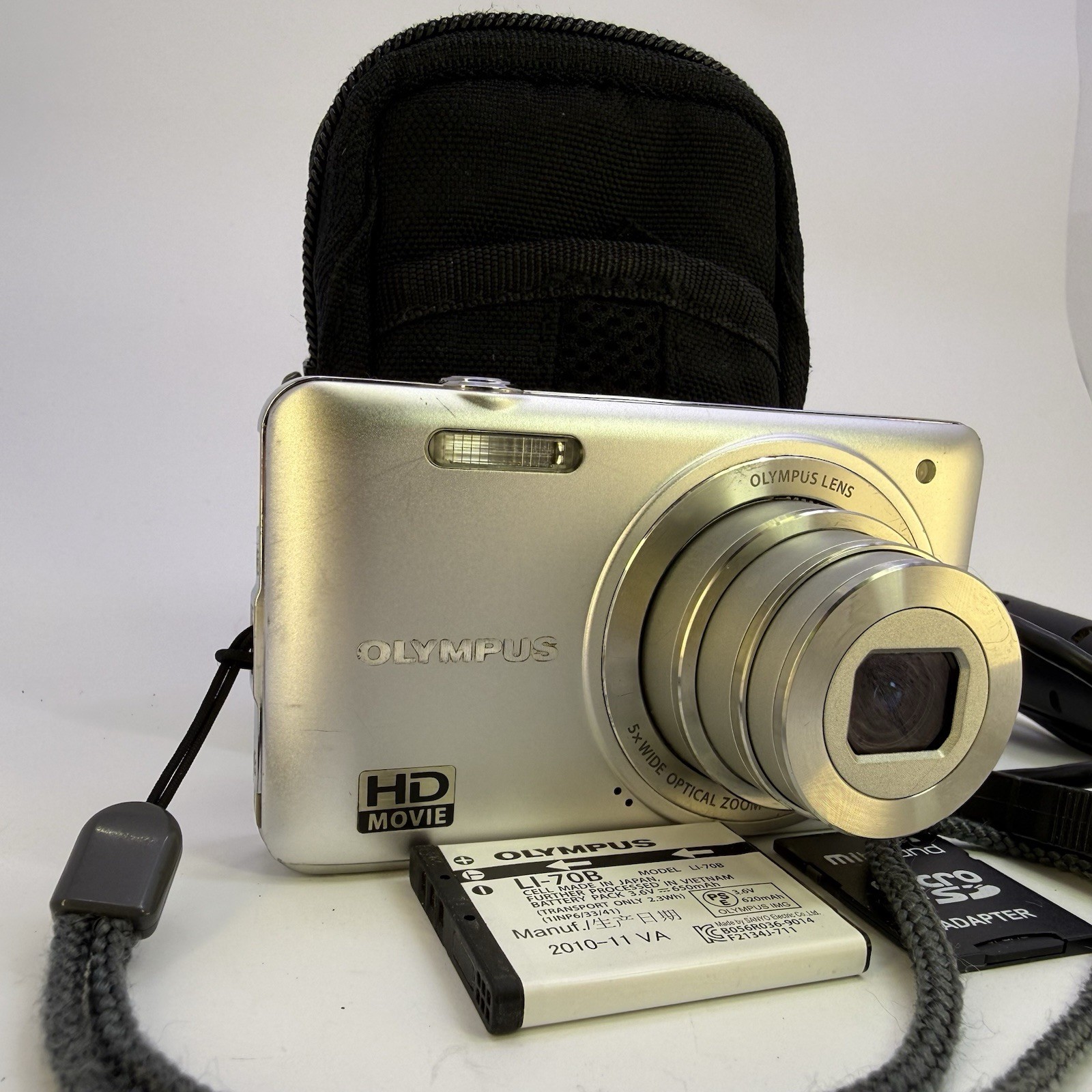 Olympus VG-130 Digital Camera 14MP | 5x Zoom | Compact Metal Body | Vintage Y2K