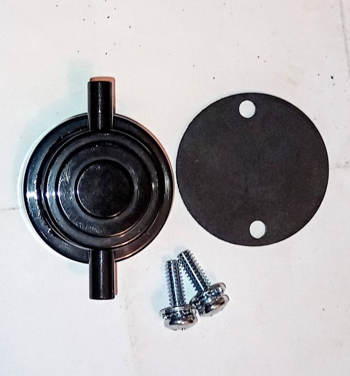 DW BLACK CHROME SNARE DRUM LUG W/ SCREWS & GASKET-FREE SHIP TO C-USA!