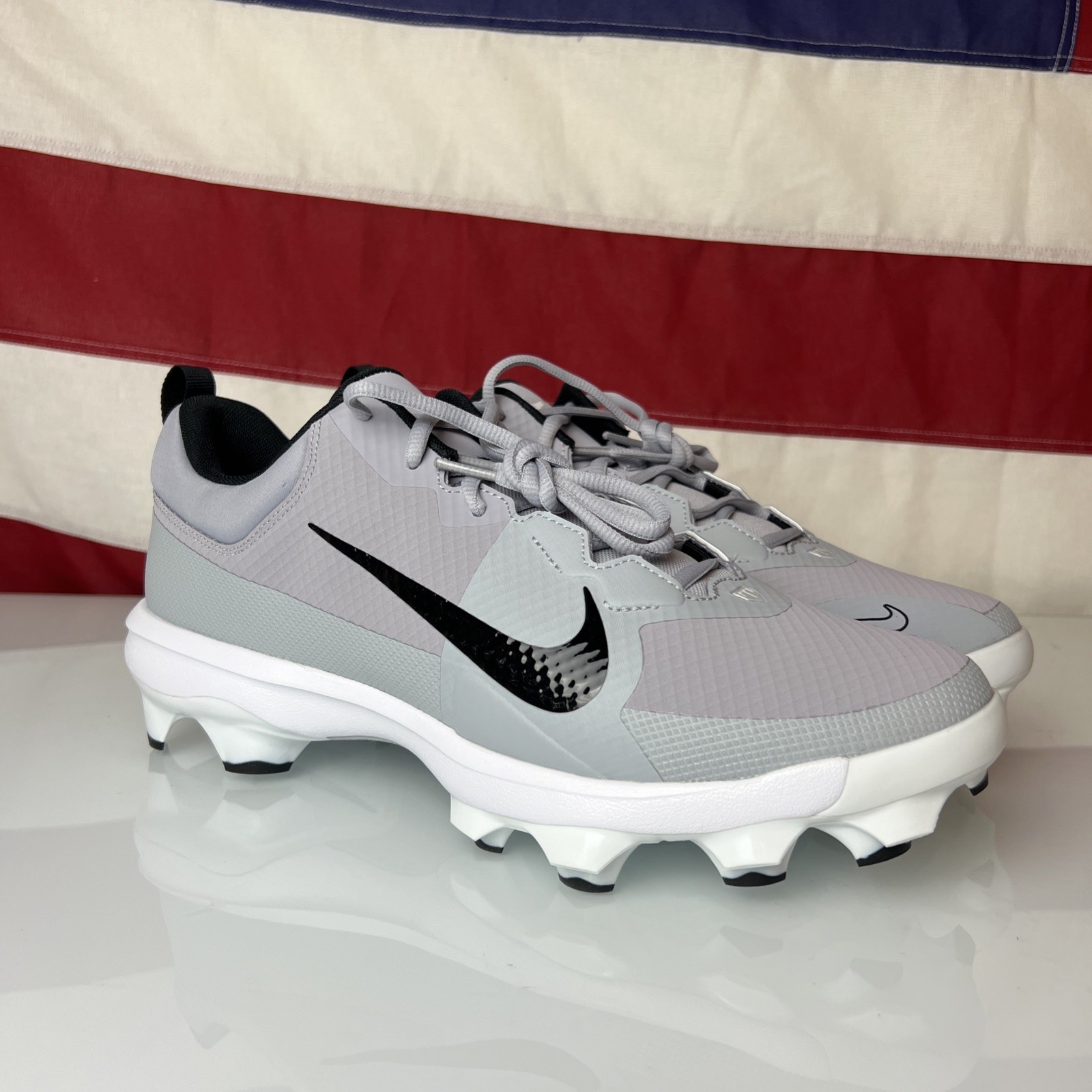 Nike Force Trout 9 Pro MCS 'Pewter Black' FB2908-002 Mens Size 12.5