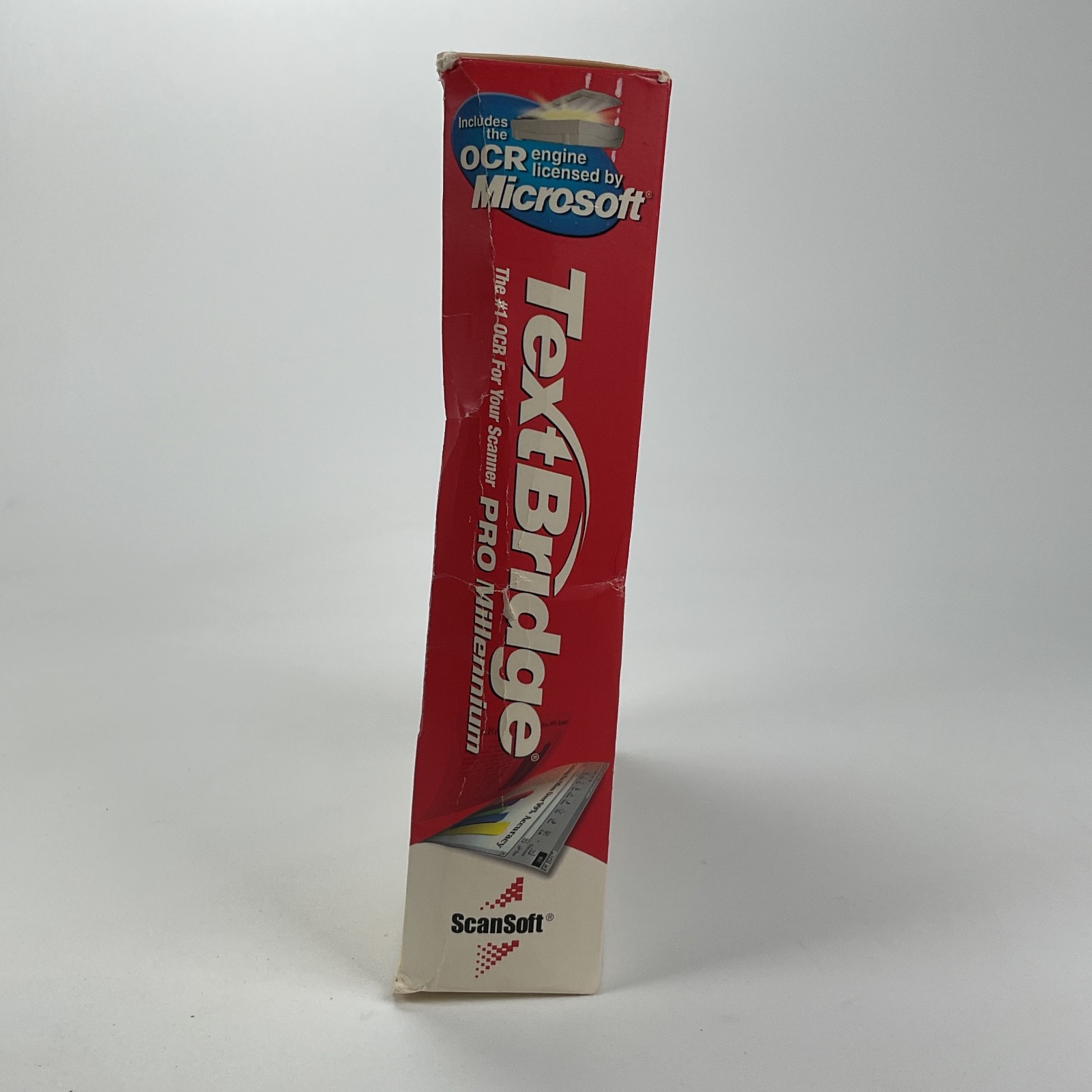 TextBridge PRO Millenium ScanSoft Vintage Computing - Factory Sealed Damaged Box