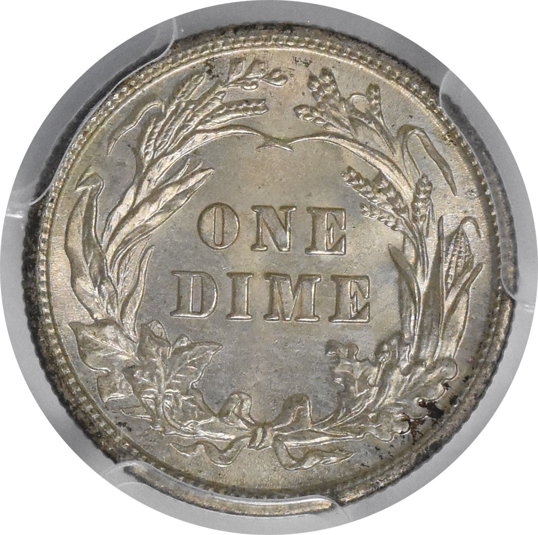 1911 Barber Silver Dime MS66 PCGS