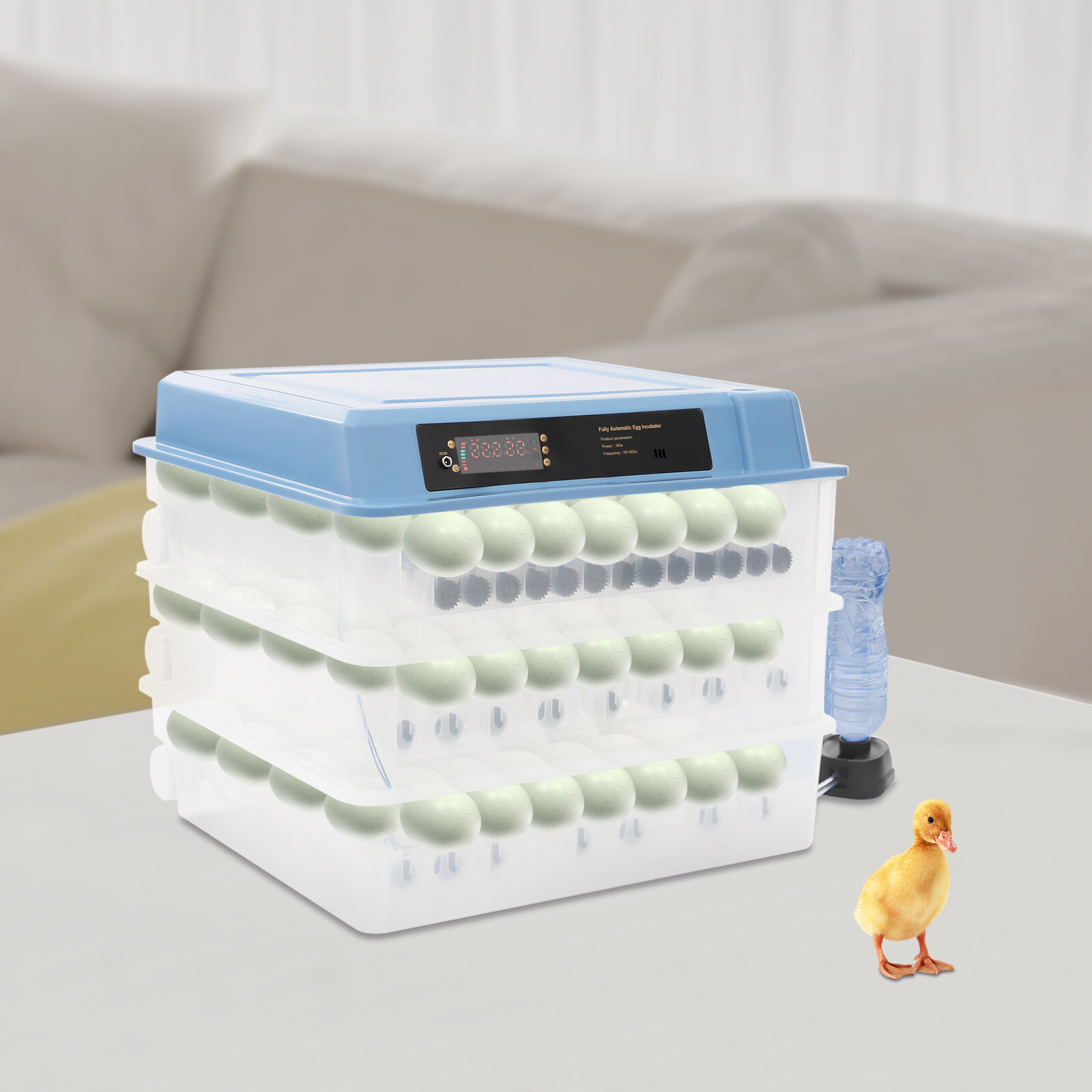 192 Egg Digital Eggs Incubator Poultry Automatic Hatcher Egg Incubating Machine