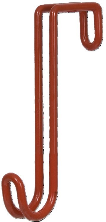 2 x 8" Inch Tack Hook - 8″ vinyl coated rust free tack hook flat hanger