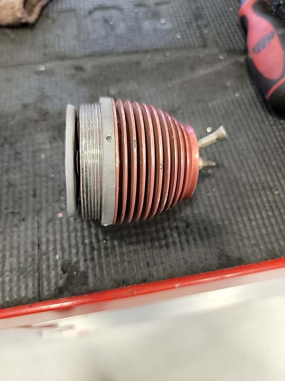 Vintage 1950s Redhead DynaJet Pulsejet Engine