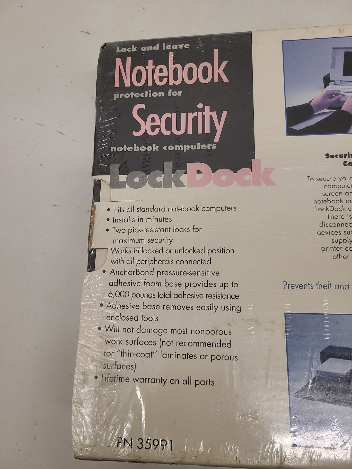 Anchor Lock Dock Computer Security System