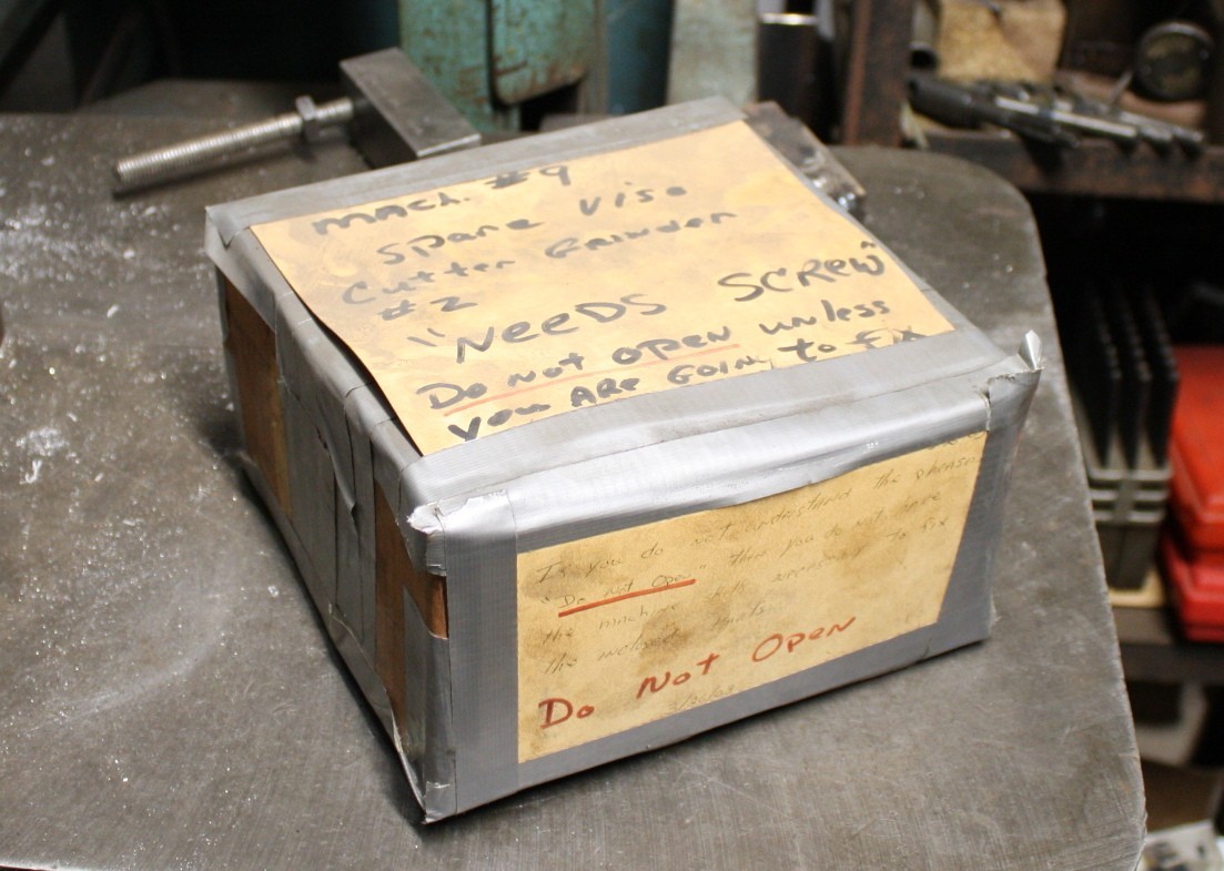 AS IS PROJECT-Cincinnati #2 Tool & Cutter Grinder Compound Positional Vise