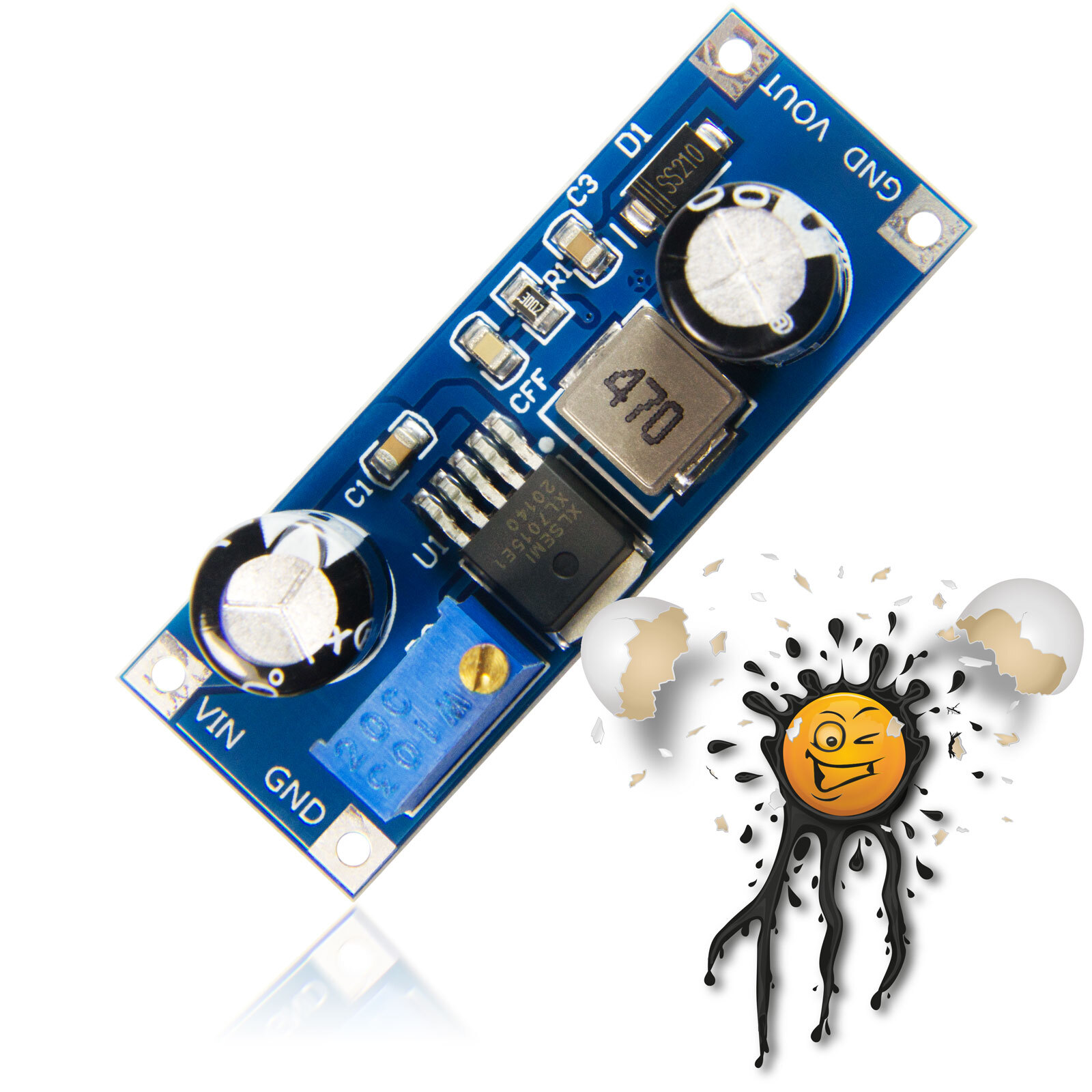 5-80V 0.8A XL7015 Voltage Converter Voltage Converter 5-20V out ESP8266 Arduino