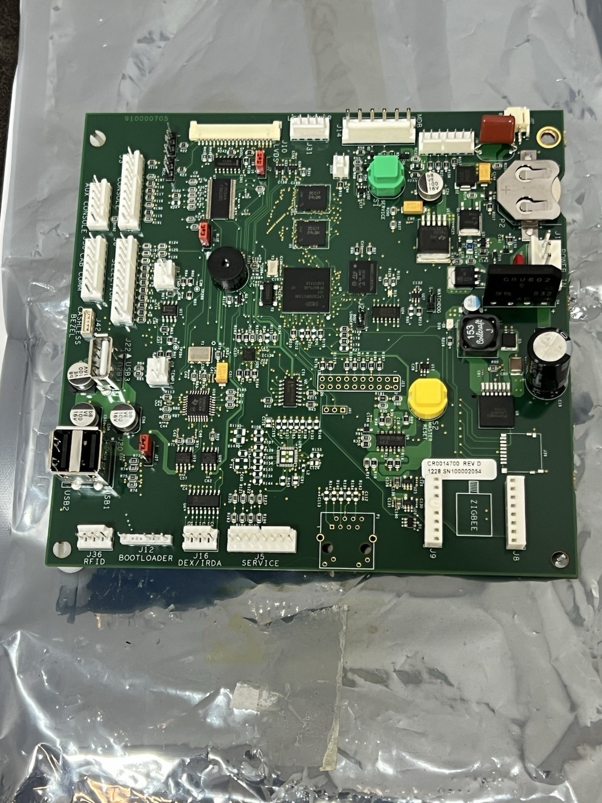 Crane National Vending 186/187/471/472 Atlas Series Control Board CR0014700