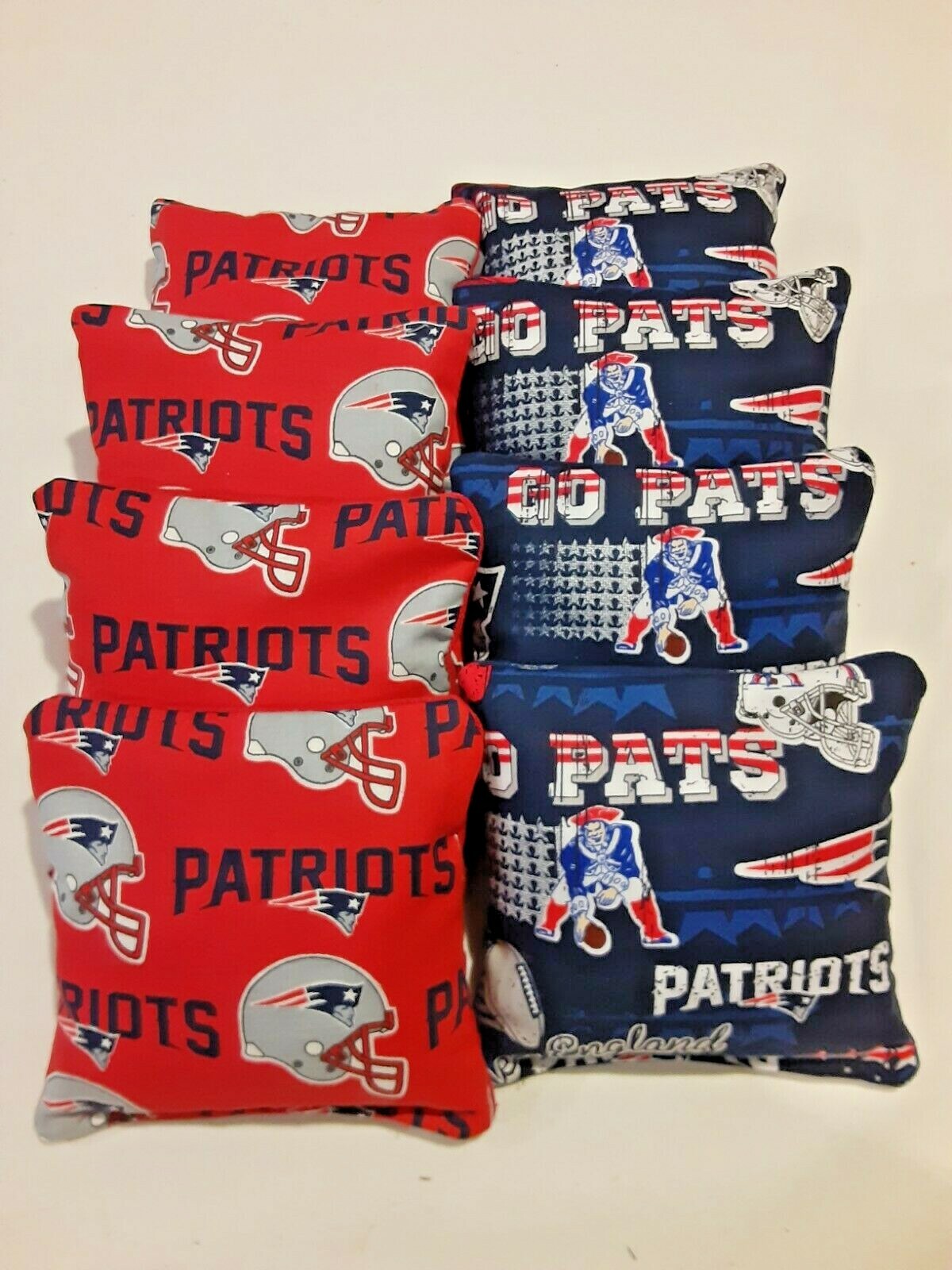 8 Cornhole Bag Set Corn Hole New England Patriots