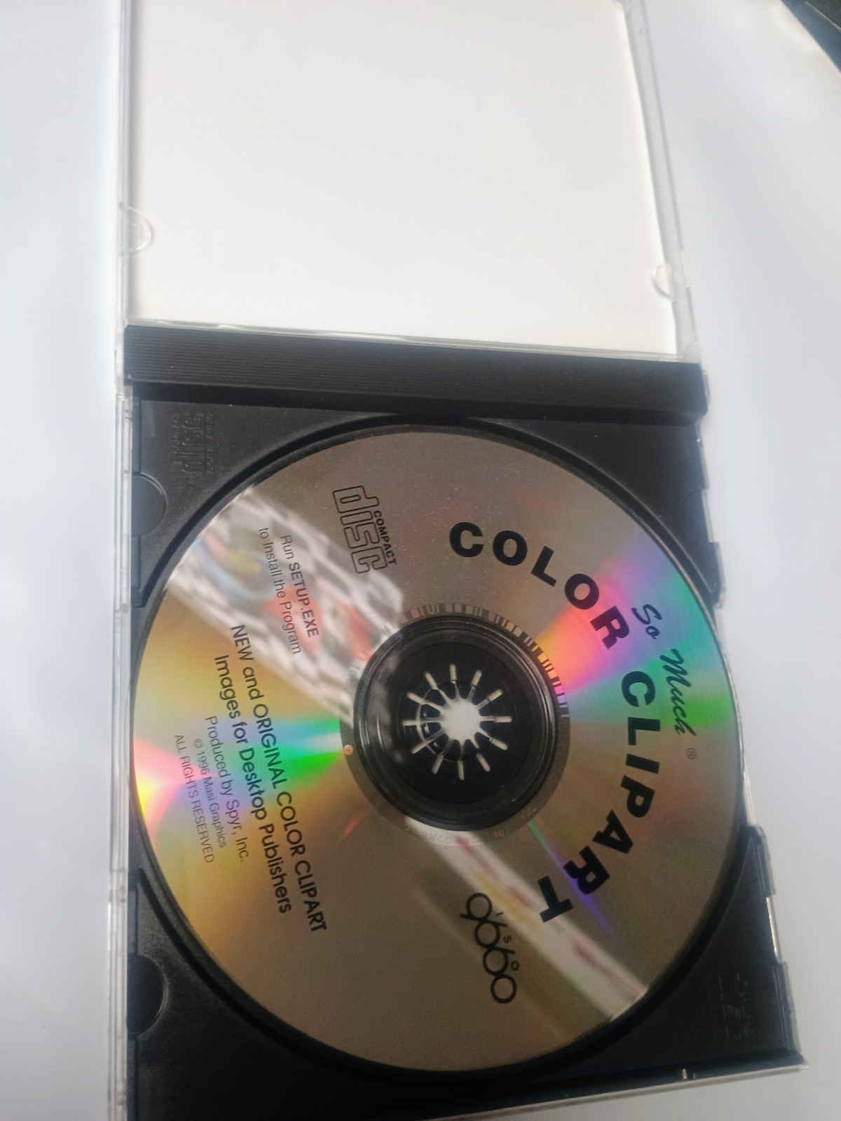 So Much Color Clip Art Masi Graphics Erie PA Really Bad Art CD 1990s