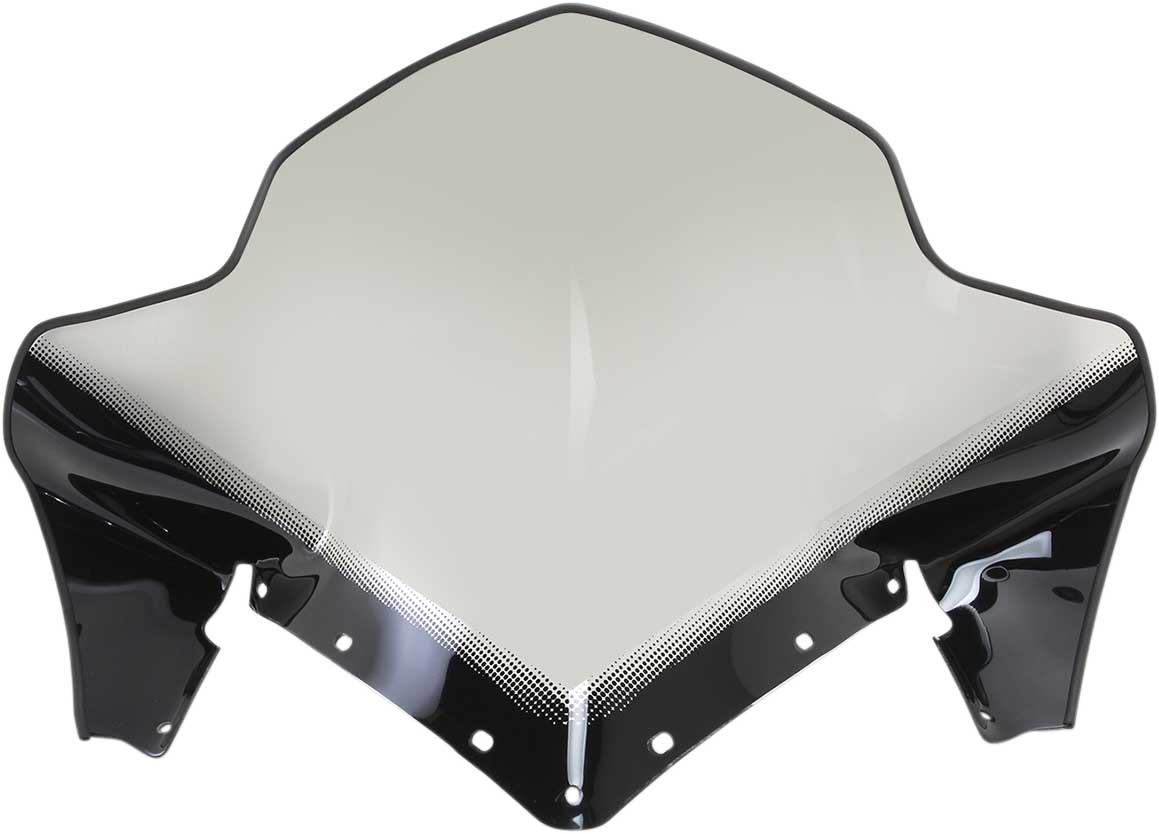 SNO Stuff Windshield - Med - 18in. - Smoke - 450-263