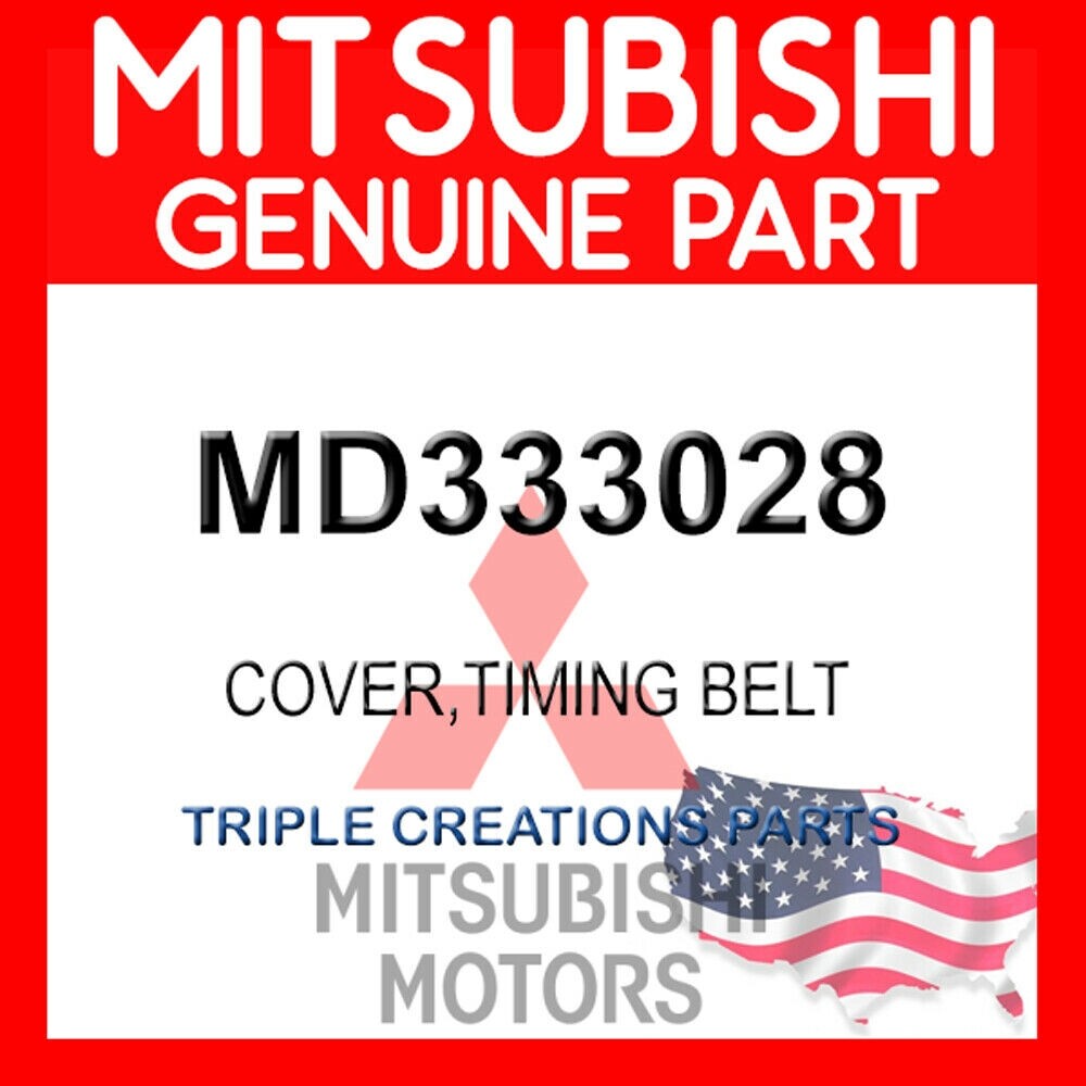 MD333028 Genuine Mitsubishi Cover Timing Belt OEM