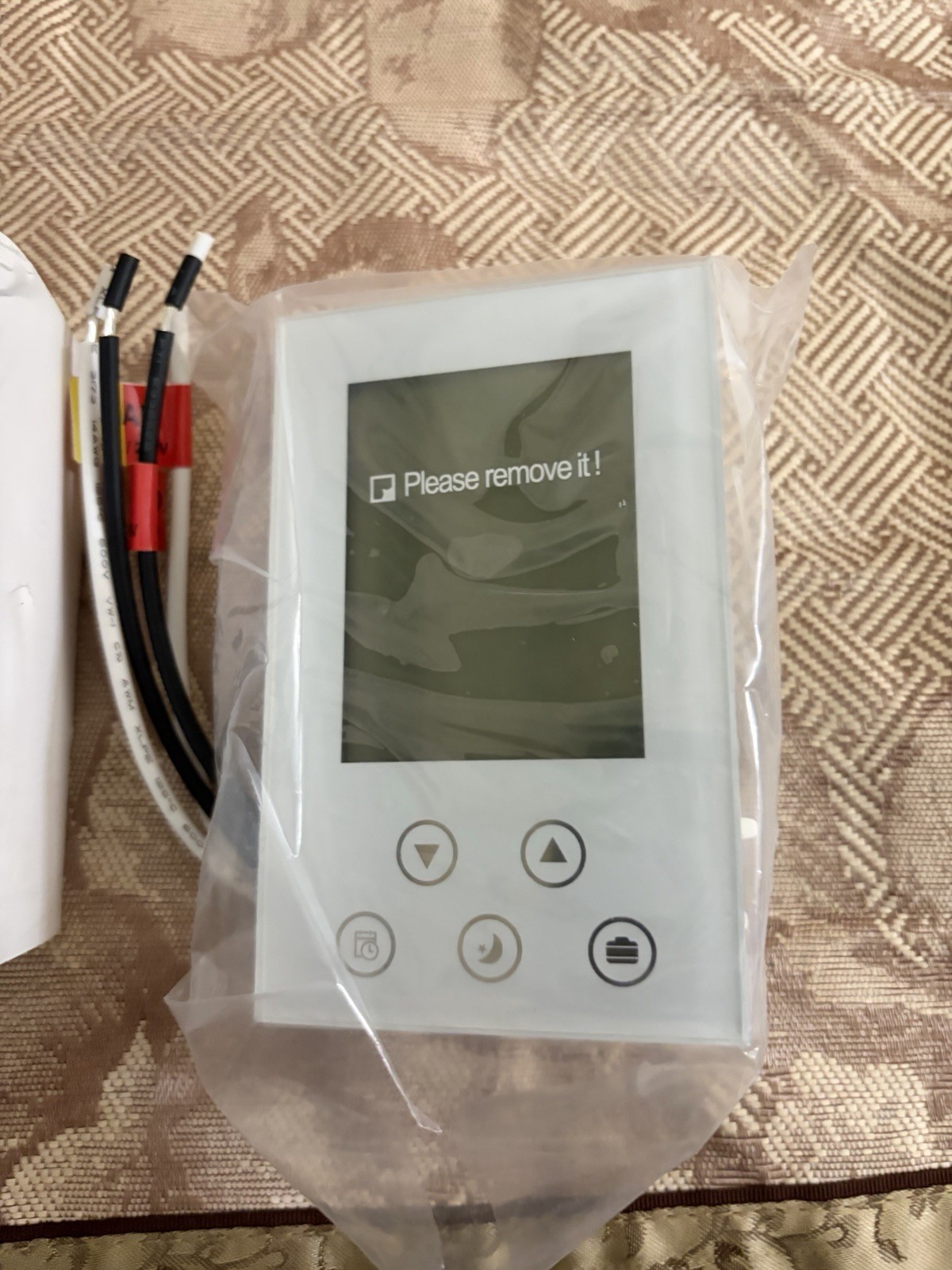 GM4 7-Day Programmable Radiant Floor Heating Thermostat 120V/240V GFCI New