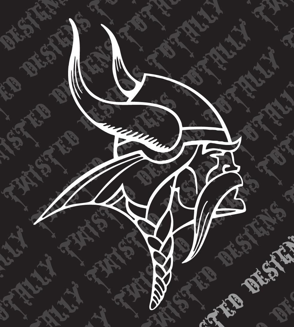 NFL Minnesota Vikings logo vinyl decal sticker car truck motorcycle football