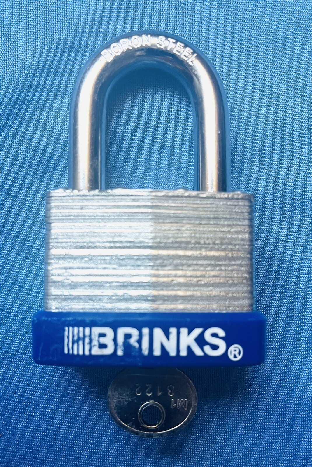 Brinks Maxiumum Security 50mm Boron Steel Padlock w/Key