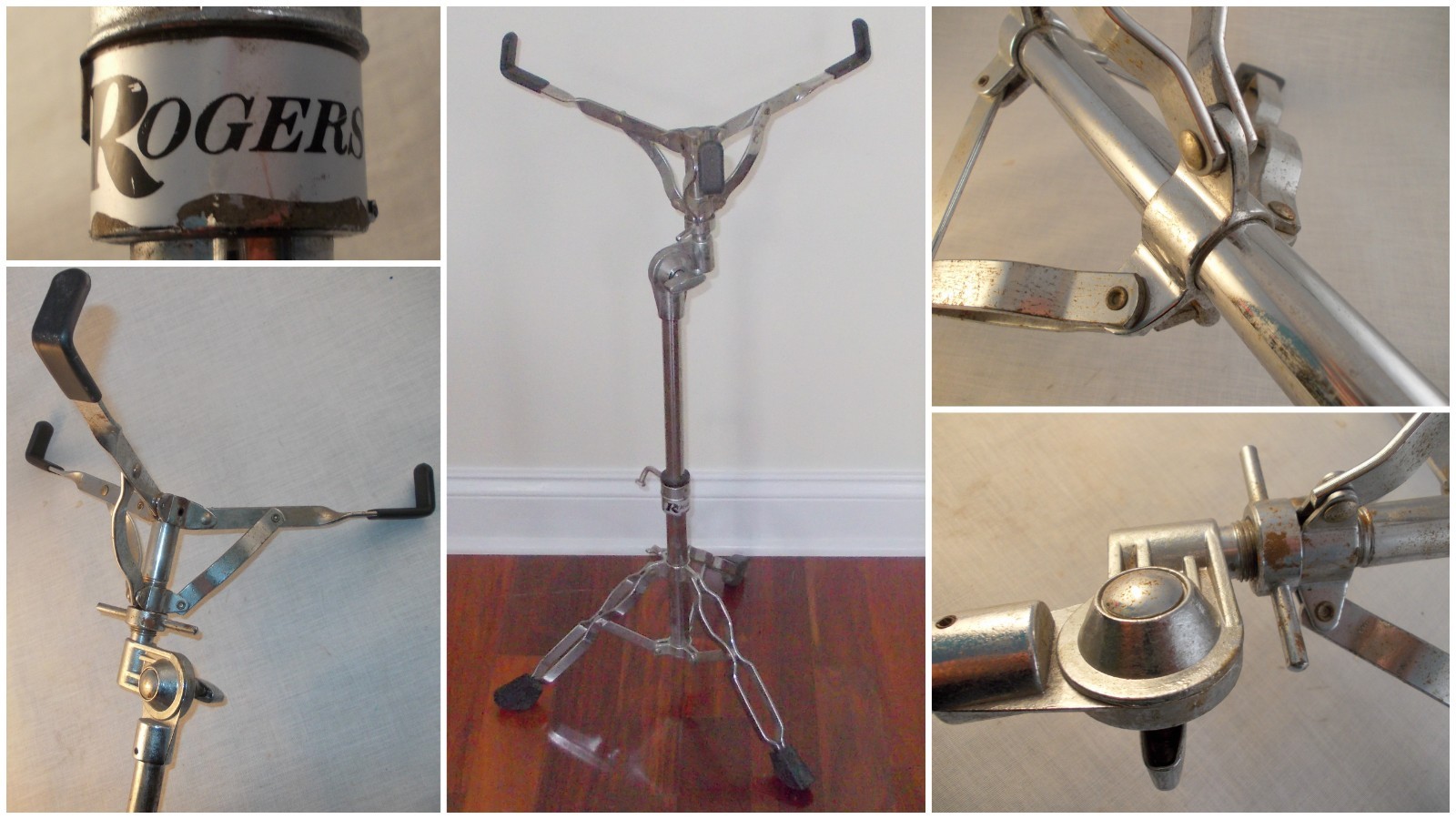 Vintage Rogers Double Braced Snare Drum Stand Model?