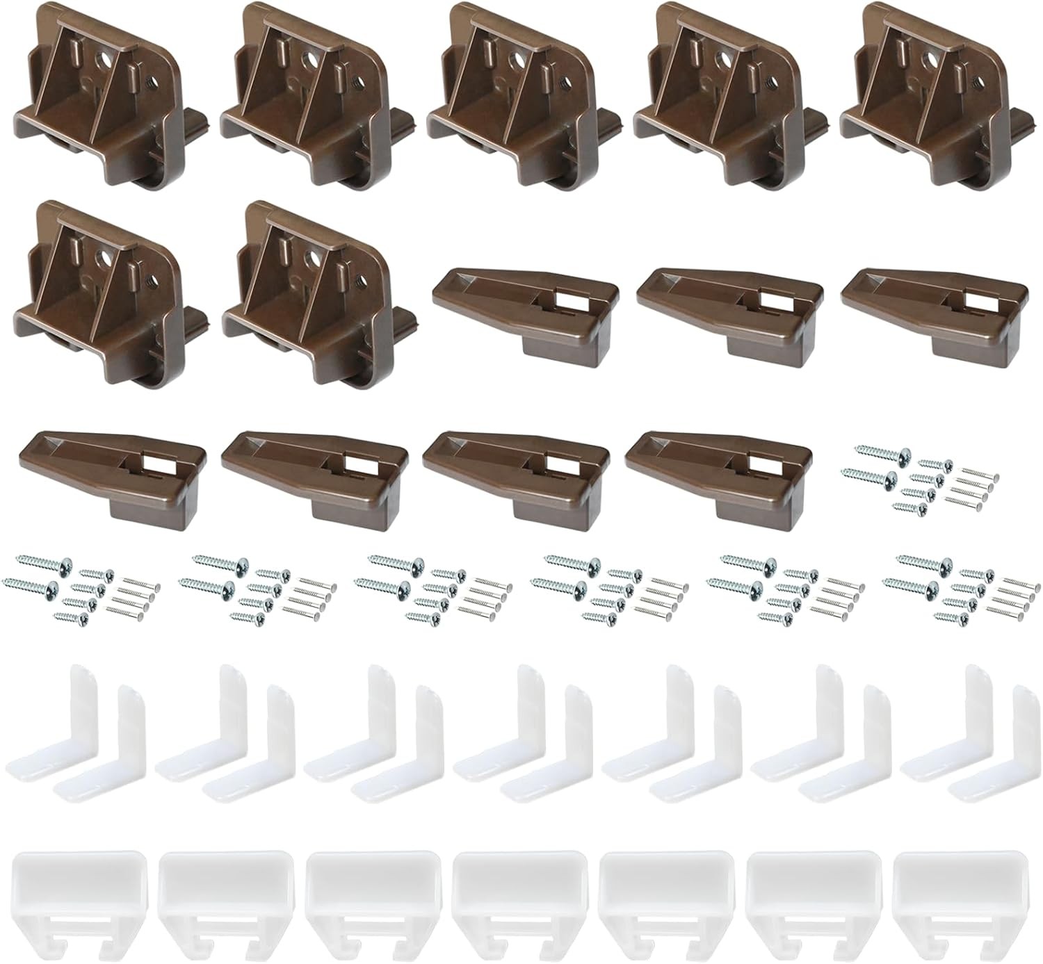 5 Set R 7321 Track Guide and Glides Replacement,Drawer Track Guide kit Compatibl