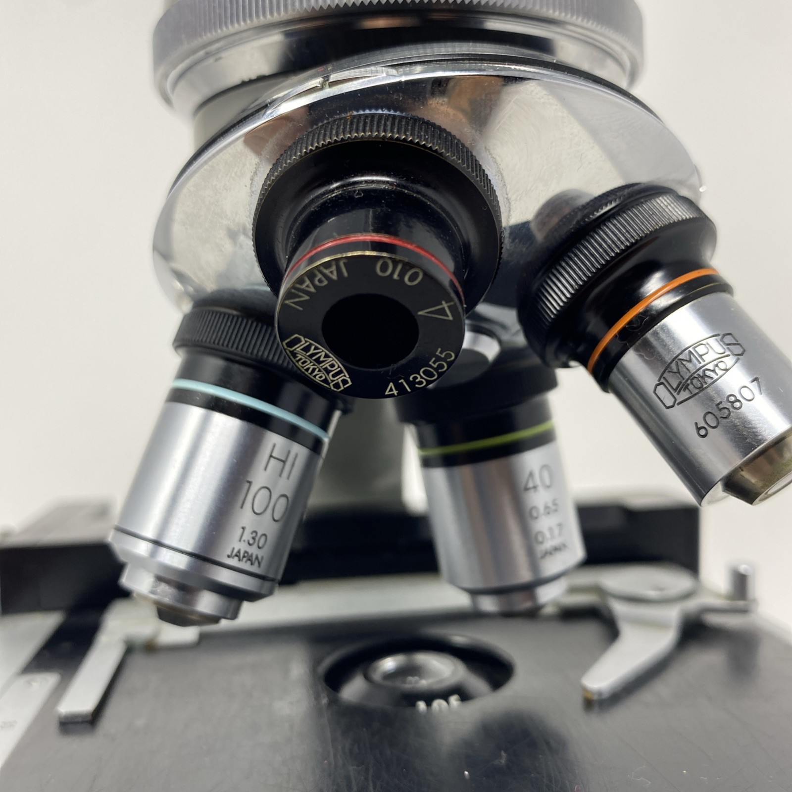 Olympus Model KHC Binocular Microscope.