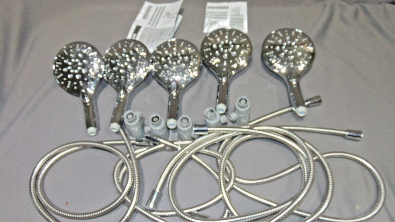 5 Pack Lot Moen Attract Handheld Shower 6 Spray 5.5 in. In Chrome - Model 26603