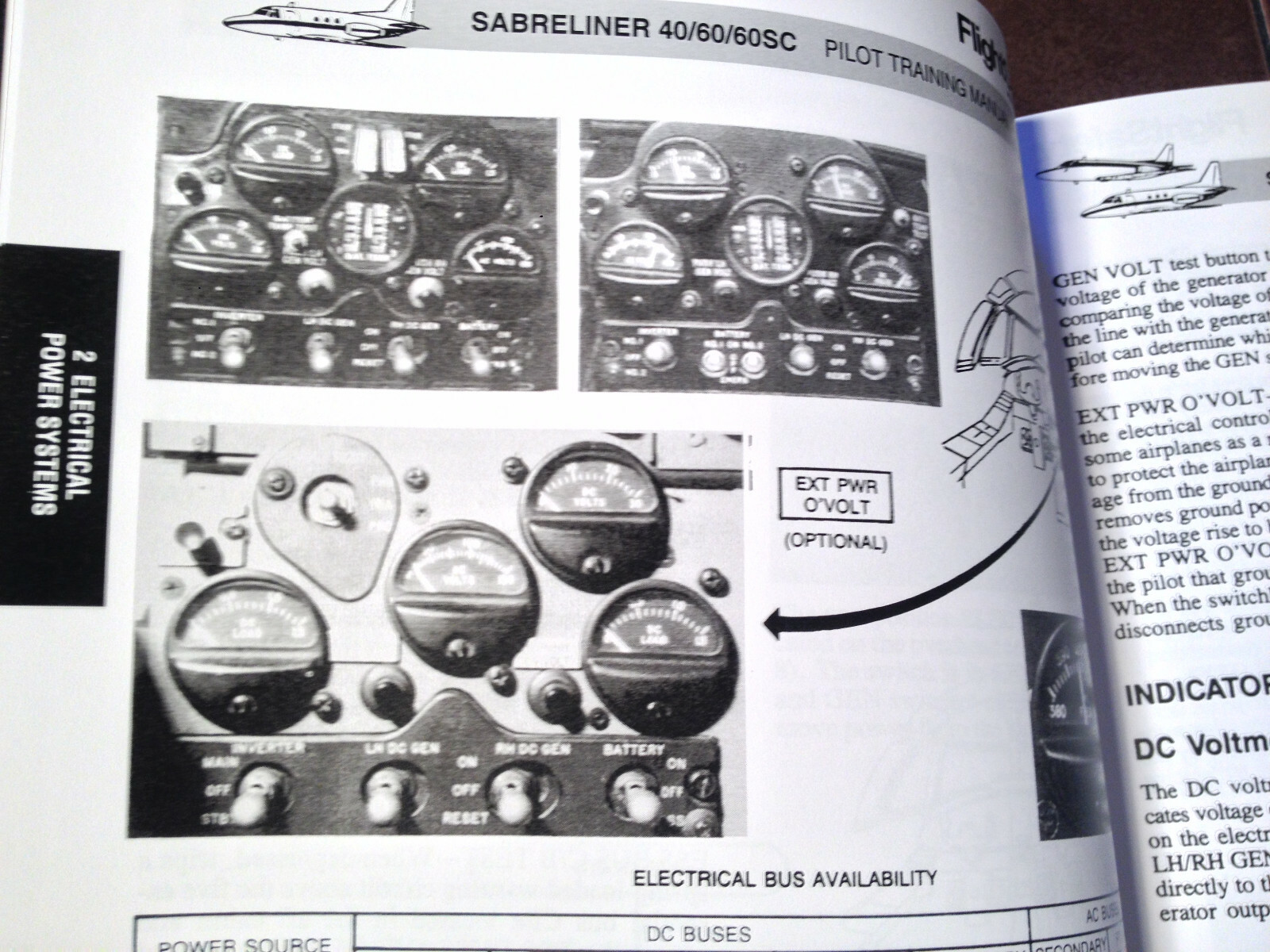 Sabreliner 40, 60 & 60SC Pilots Training Manual