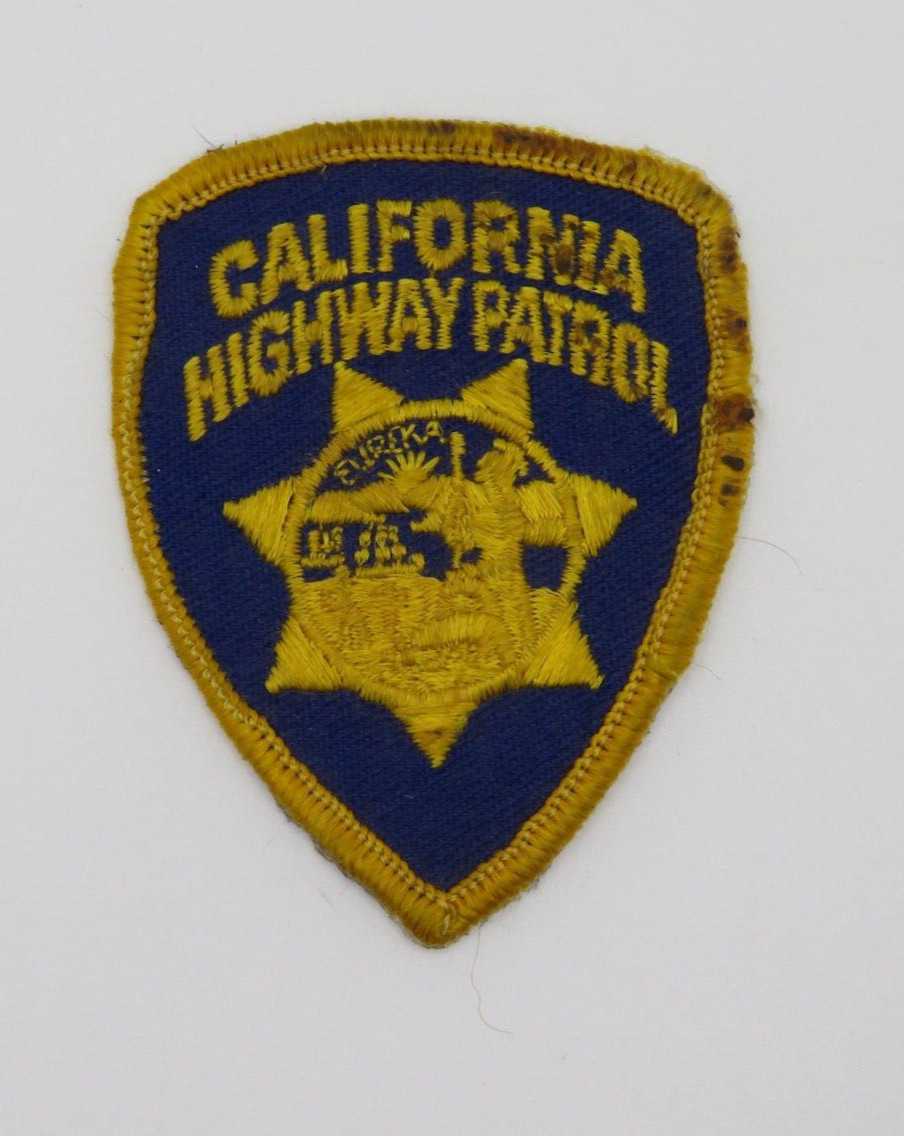 California - California Highway Patrol Police Hat Patch