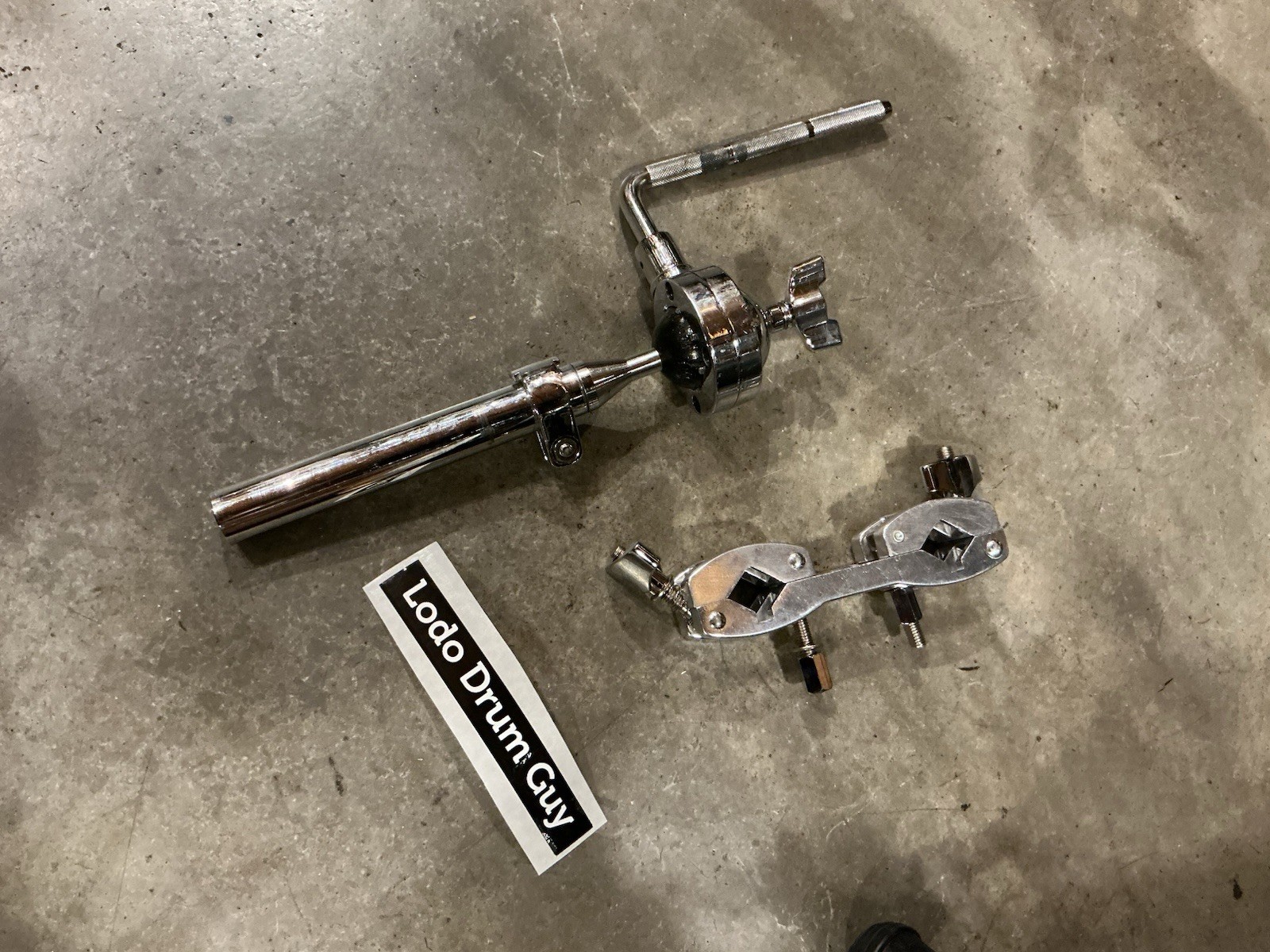 Gibraltar single tom drum mount 9.5mm post with CLAMP #MJ6