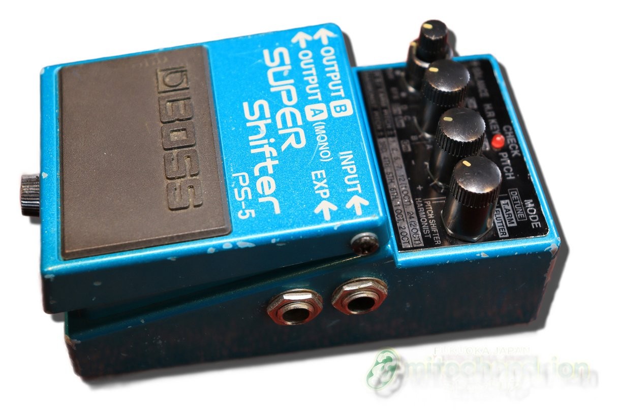 BOSS 2002 Made PS-5 / SUPER Shifter IN TAIWAN Pedal 9597 Tested & Works