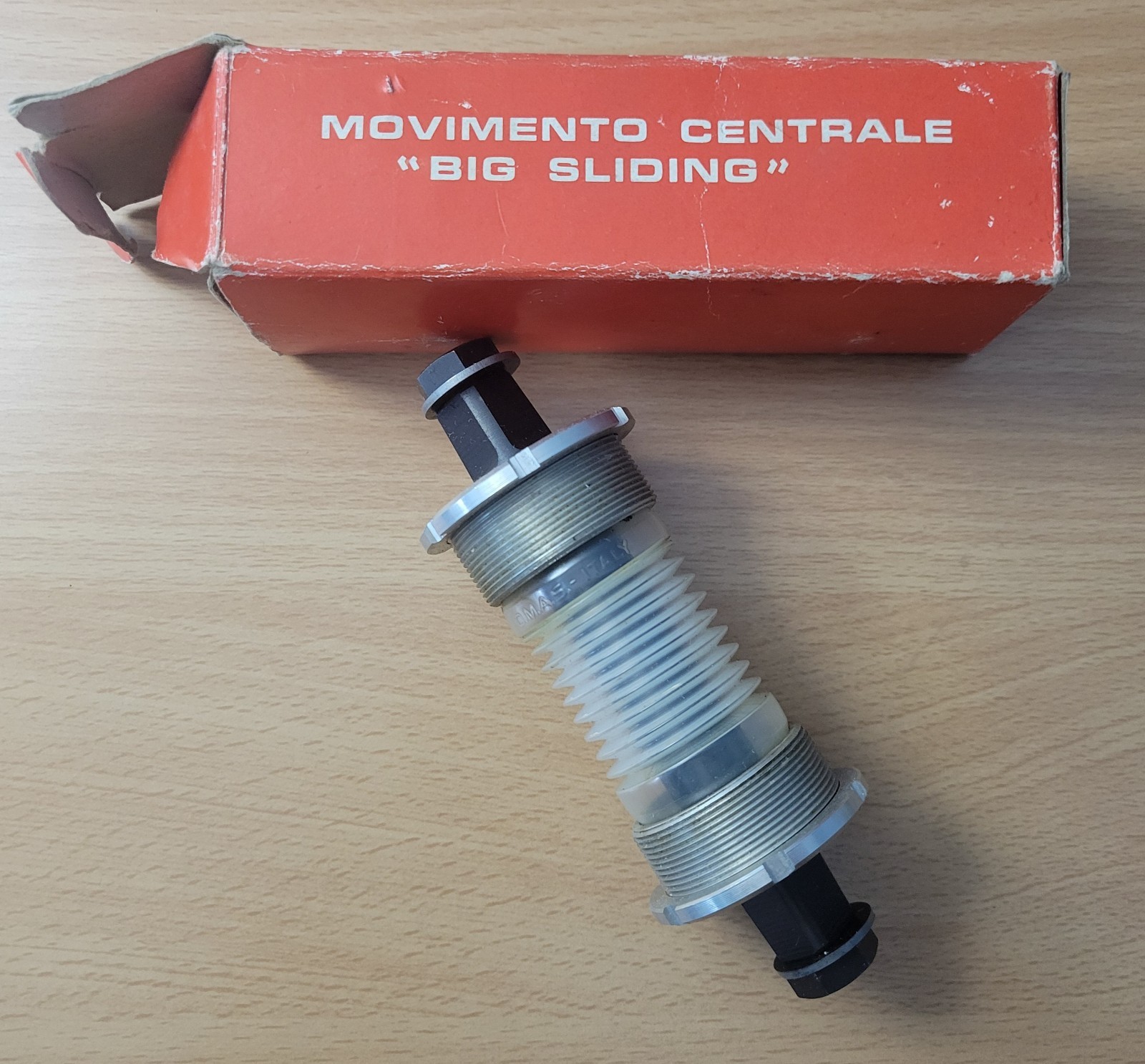 NOS O.M.A.S. Campagnolo NR/SR Compatible Steel Bottom Bracket Italian Thread