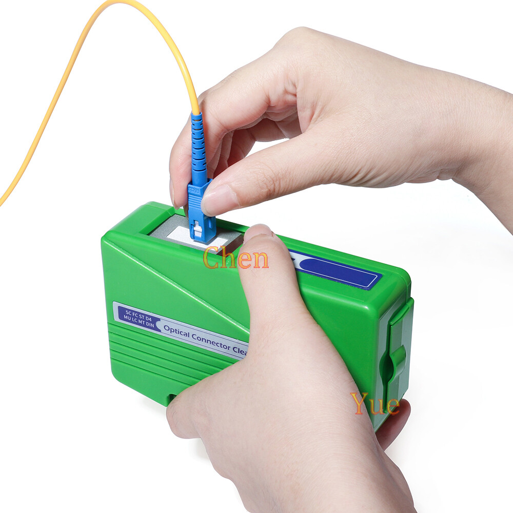 Fiber Optic Connector Cleaning Cassette Optical Fiber Connector Cleaner SC ST LC