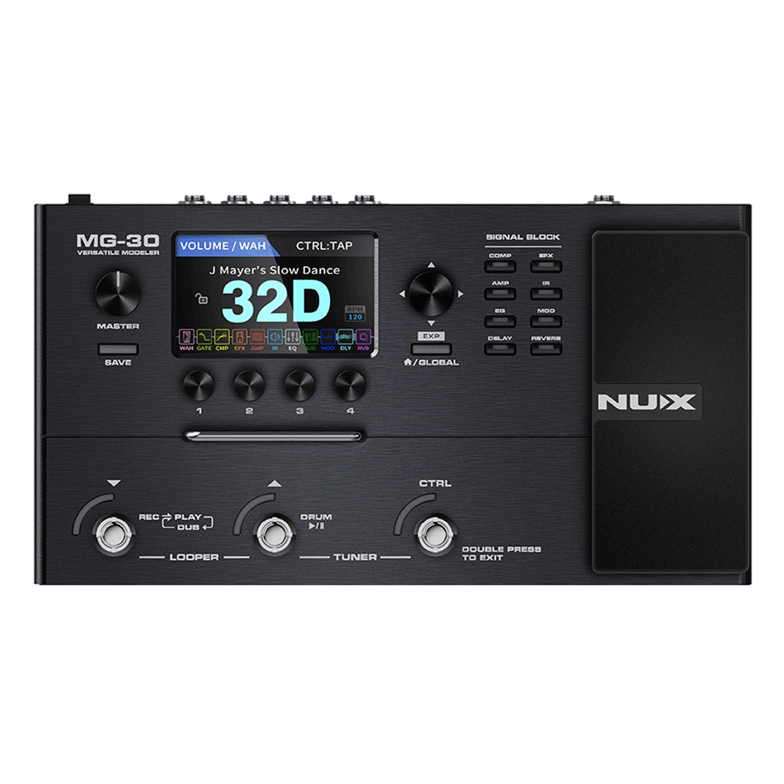 NUX MG-30 Micro Guitar Processor w/ Modeling