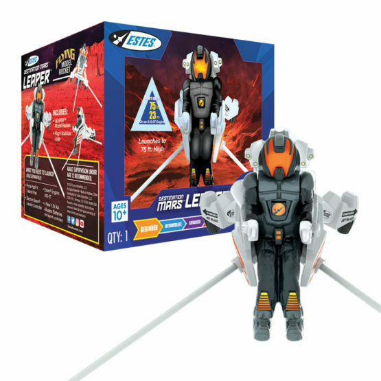 Estes Flying Model Rocket Kit Destination Mars Leaper EST 7297