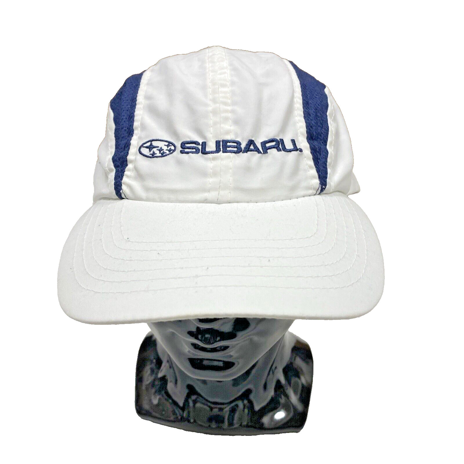 Ironman Triathlon 20th Finisher Men's OSFA Panel Hat Cap Strap Back Blue White
