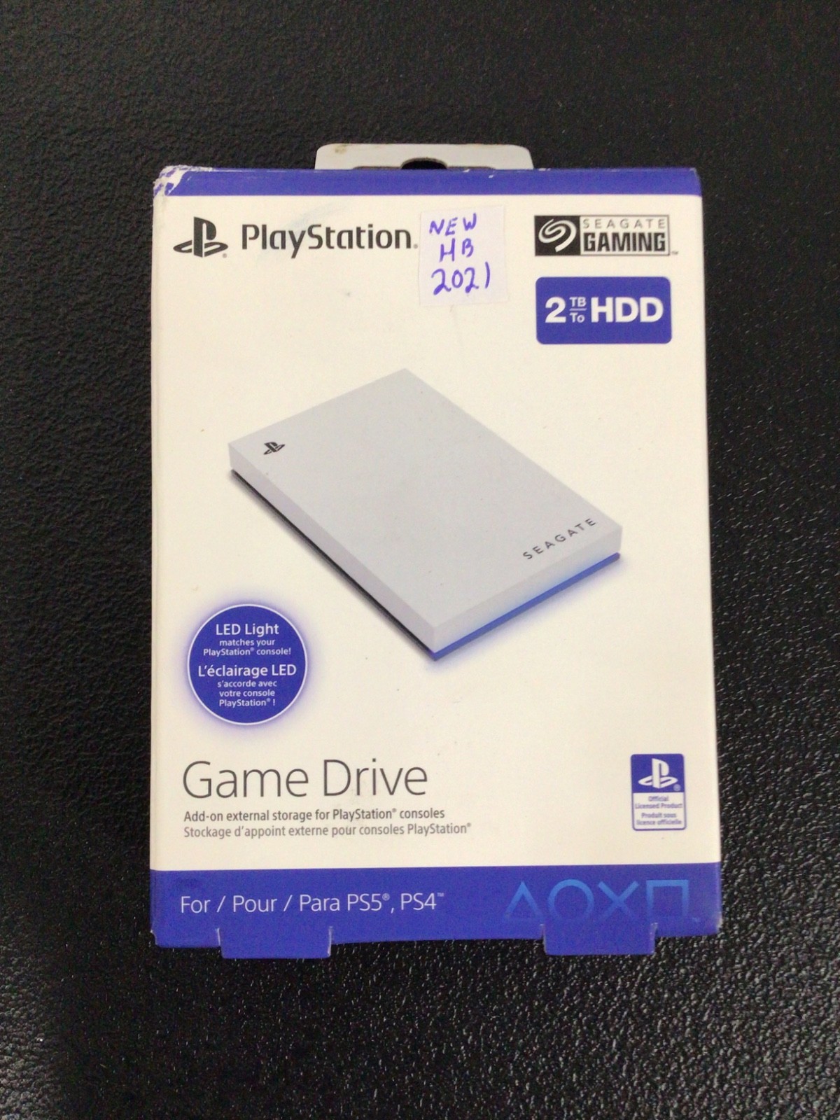Seagate - Game Drive for PlayStation Consoles 2TB External USB 3.2 Gen 1 Port