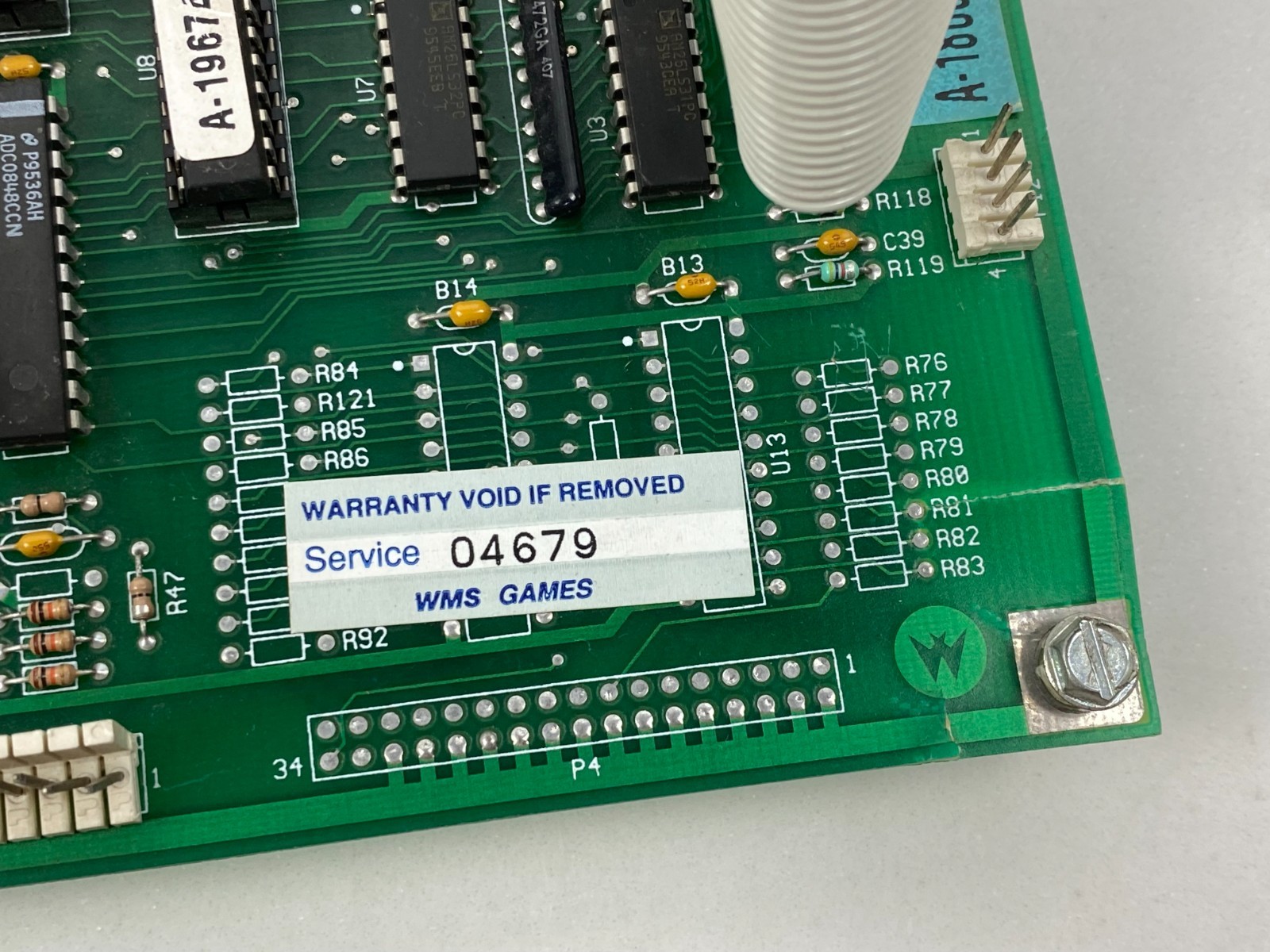 MIDWAY Nintendo 1994 CRUIS'N USA Arcade Game FEEDBACK DRIVER Board PCB