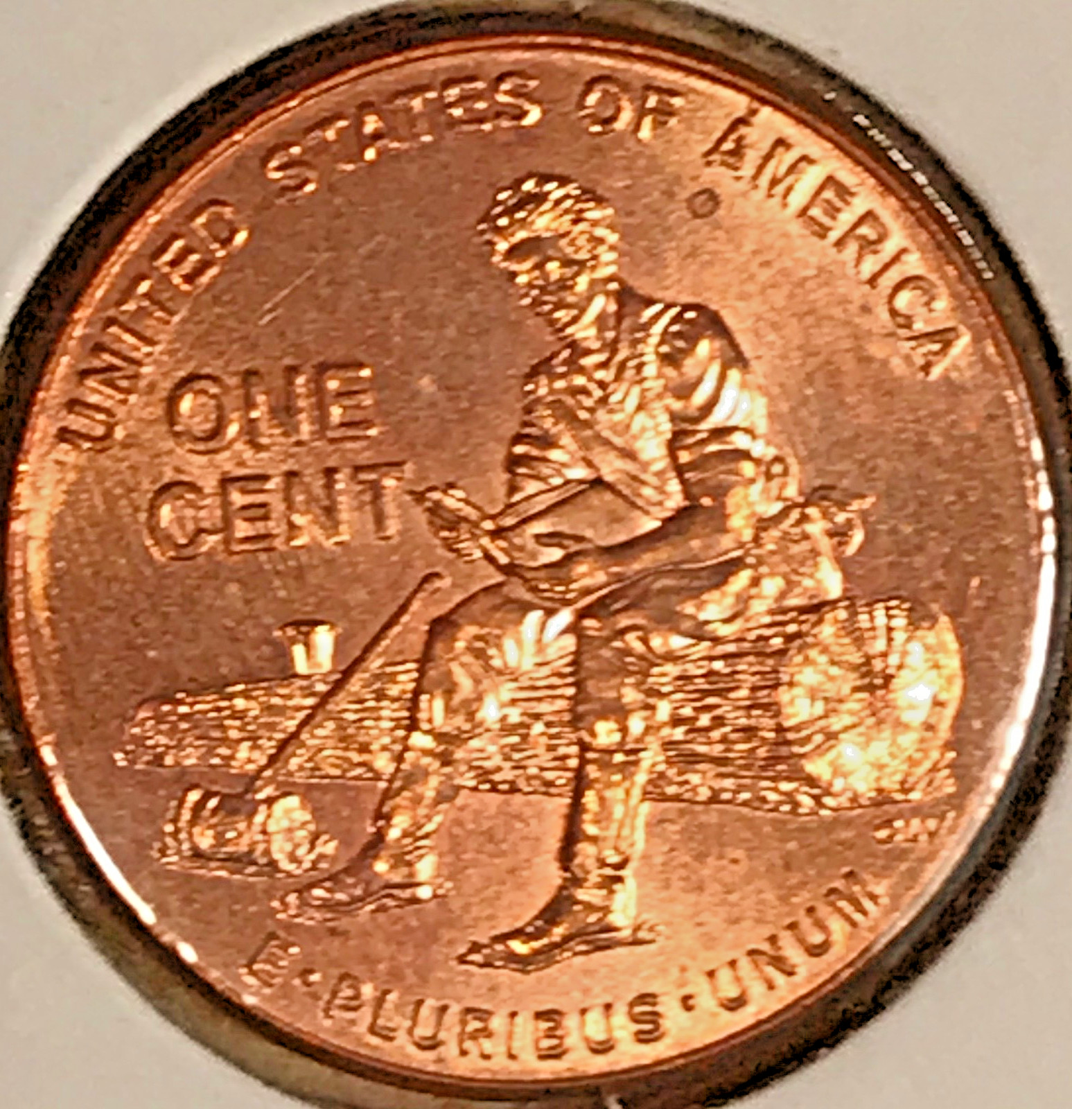 2009 Lincoln bicentennial Cent  Formative Years Uncirculated
