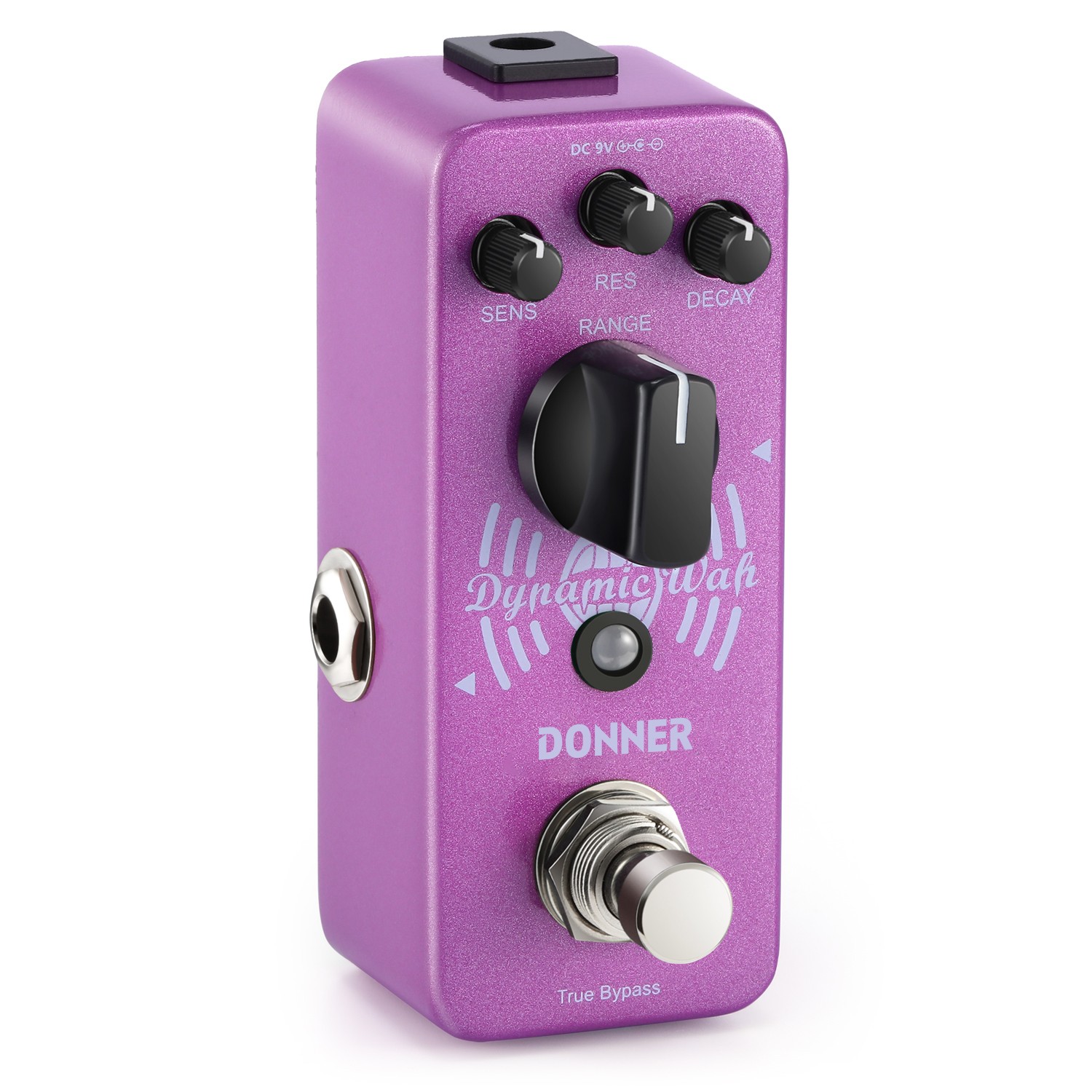 🎸 Donner Dynamic Wah Mini Auto Wah Effects Pedal Envelope Filter True Bypass