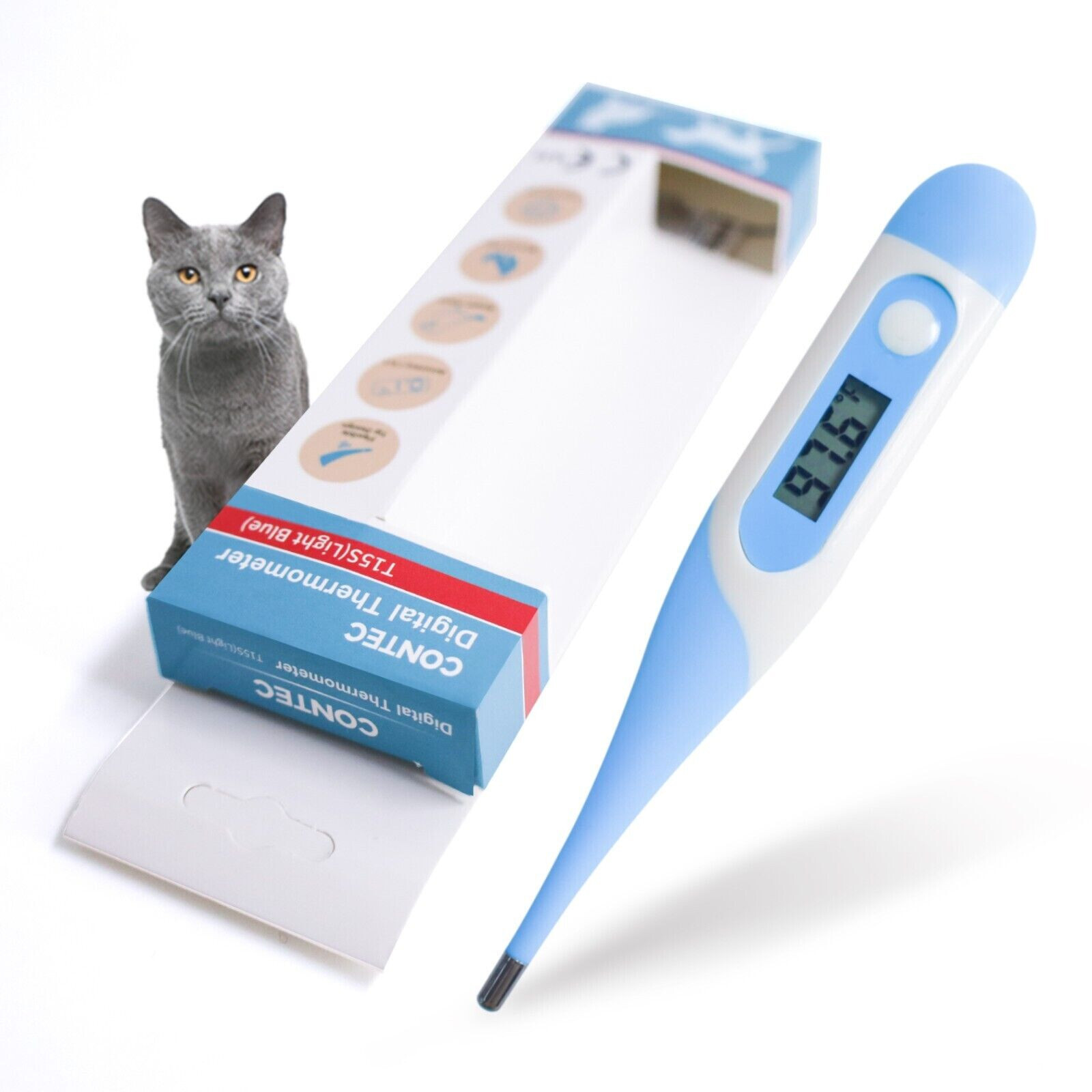 Reliable CONTEC T15S-VET Digital infrared temperature for cats  and dogs
