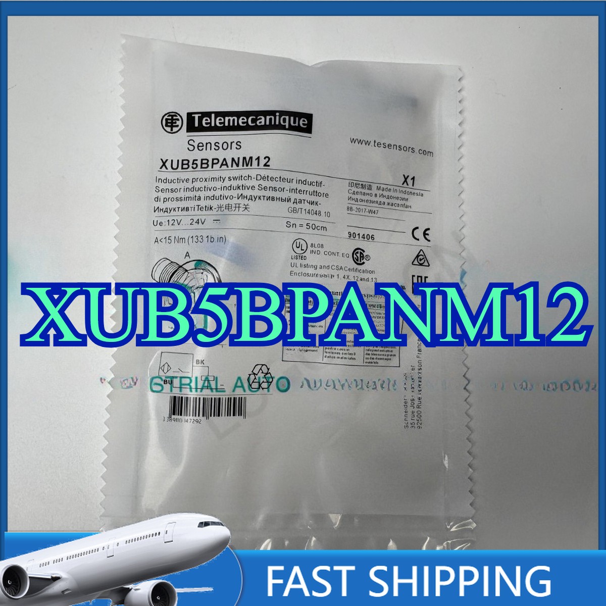XUB5BPANM12 1PCS Brand New Schneider XUB5BPANM12 Sensor Fast Delivery