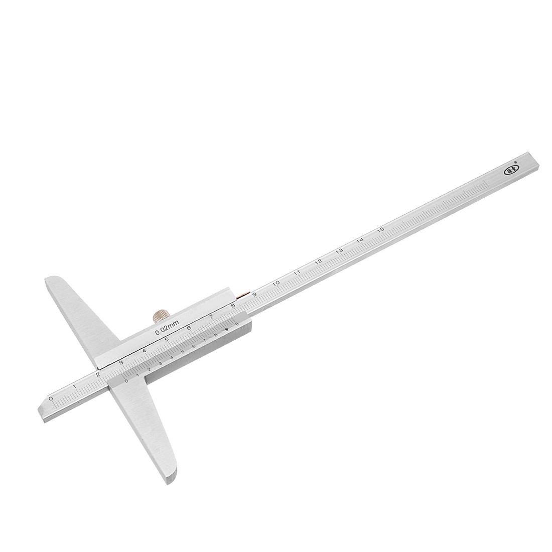 0-150mm Depth Caliper Micrometer Gauge Measuring Tool 0.02mm Resolution