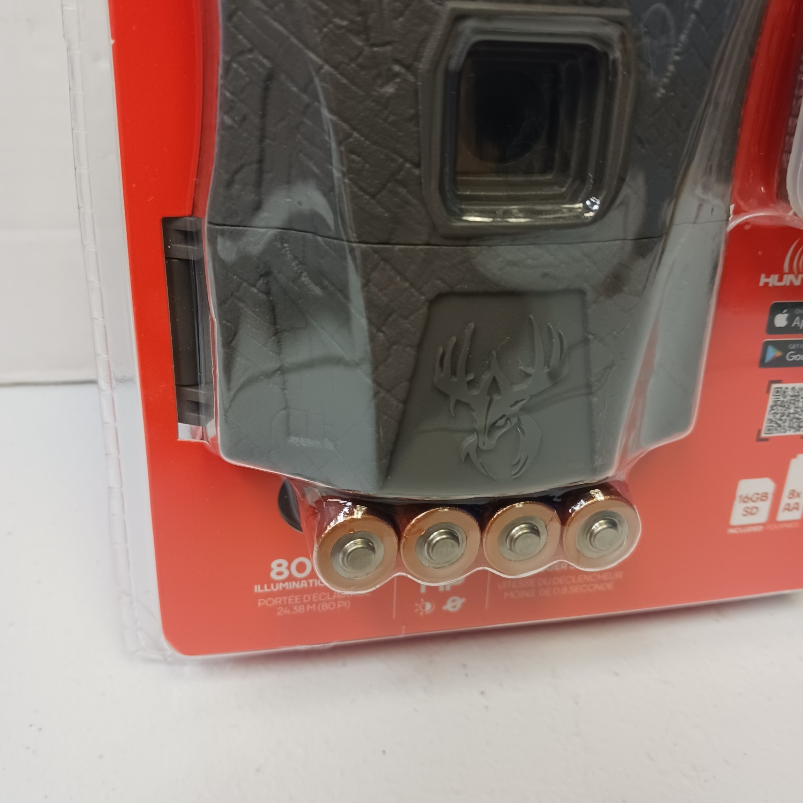 Wildgame Innovations TERRA Extreme Bundle Pack 26MP SD Card Batteries 80' Detect