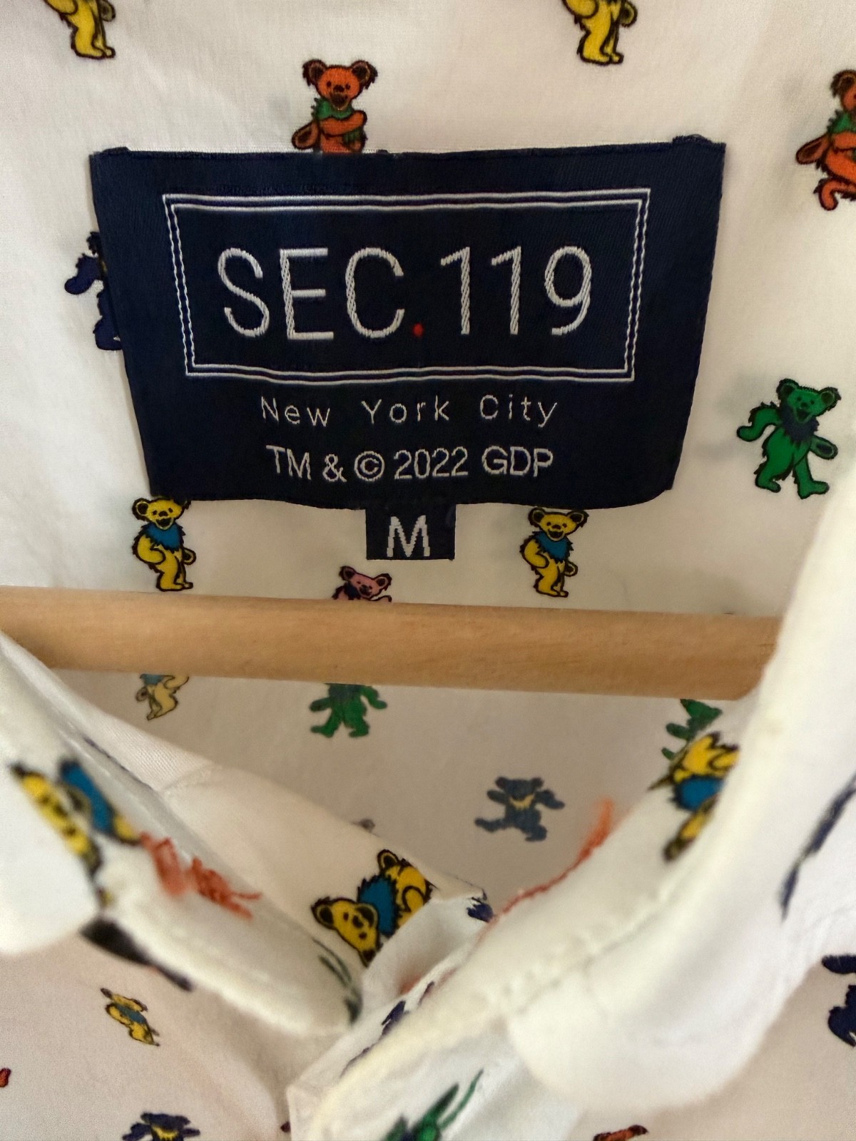 Sec 119 Dancing Bears Button Down