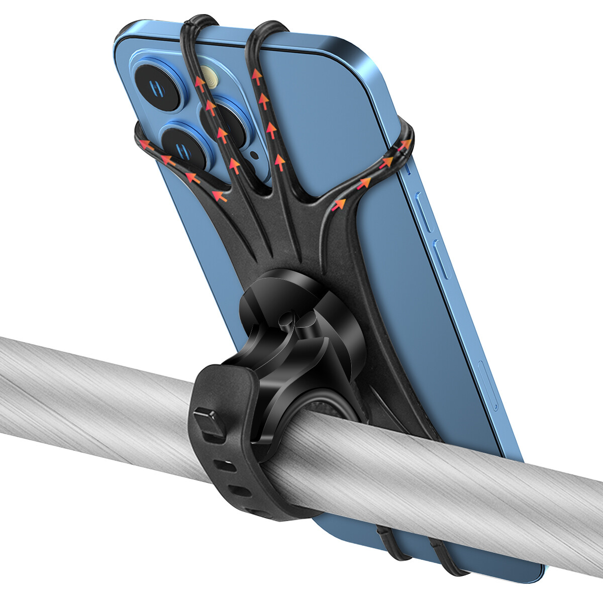 360° Silicone Bicycle Holder Bike Phone Mount For iPhone 16 15 14 13 Pro Max SE
