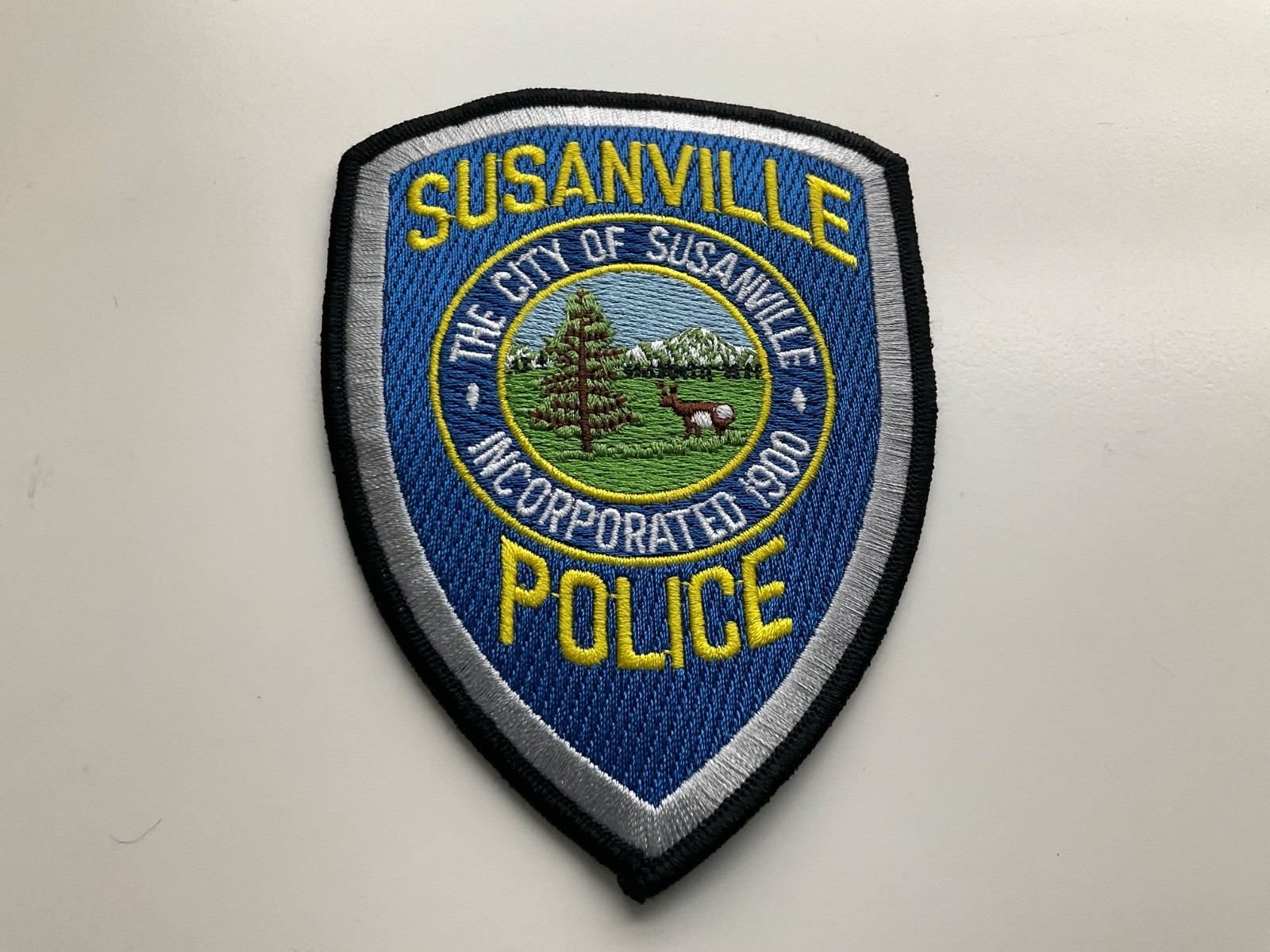 Susanville Police State California CA Colorful