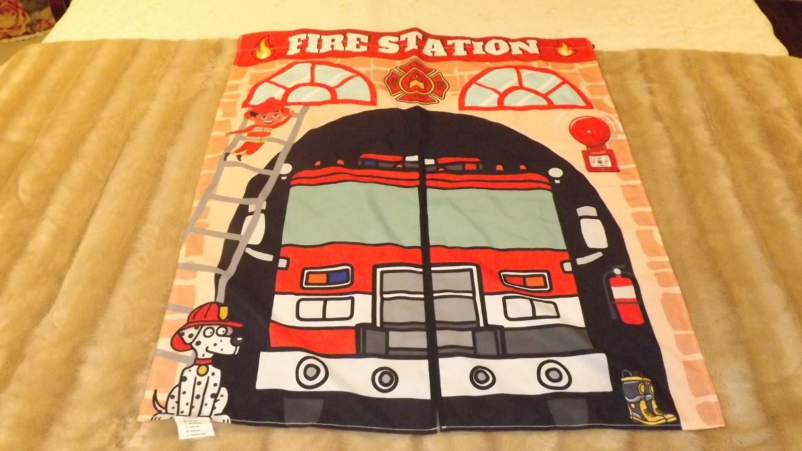 Play Panel for Kids Play Couch Childrens Play Panel for Toddler Foam Sofa Fire
