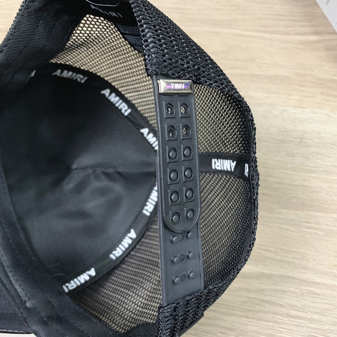 AMIRI Mesh Breathable Adjustable Baseball Cap (Unisex)
