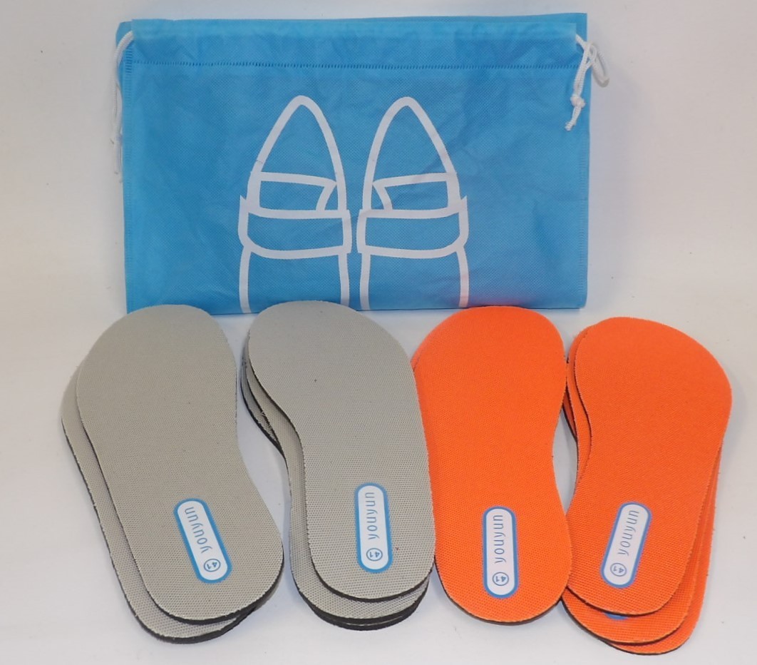 6 Pairs YOUYUN Shoe Insoles 41 - Mens Size 8 Womens Size 10 - NIP