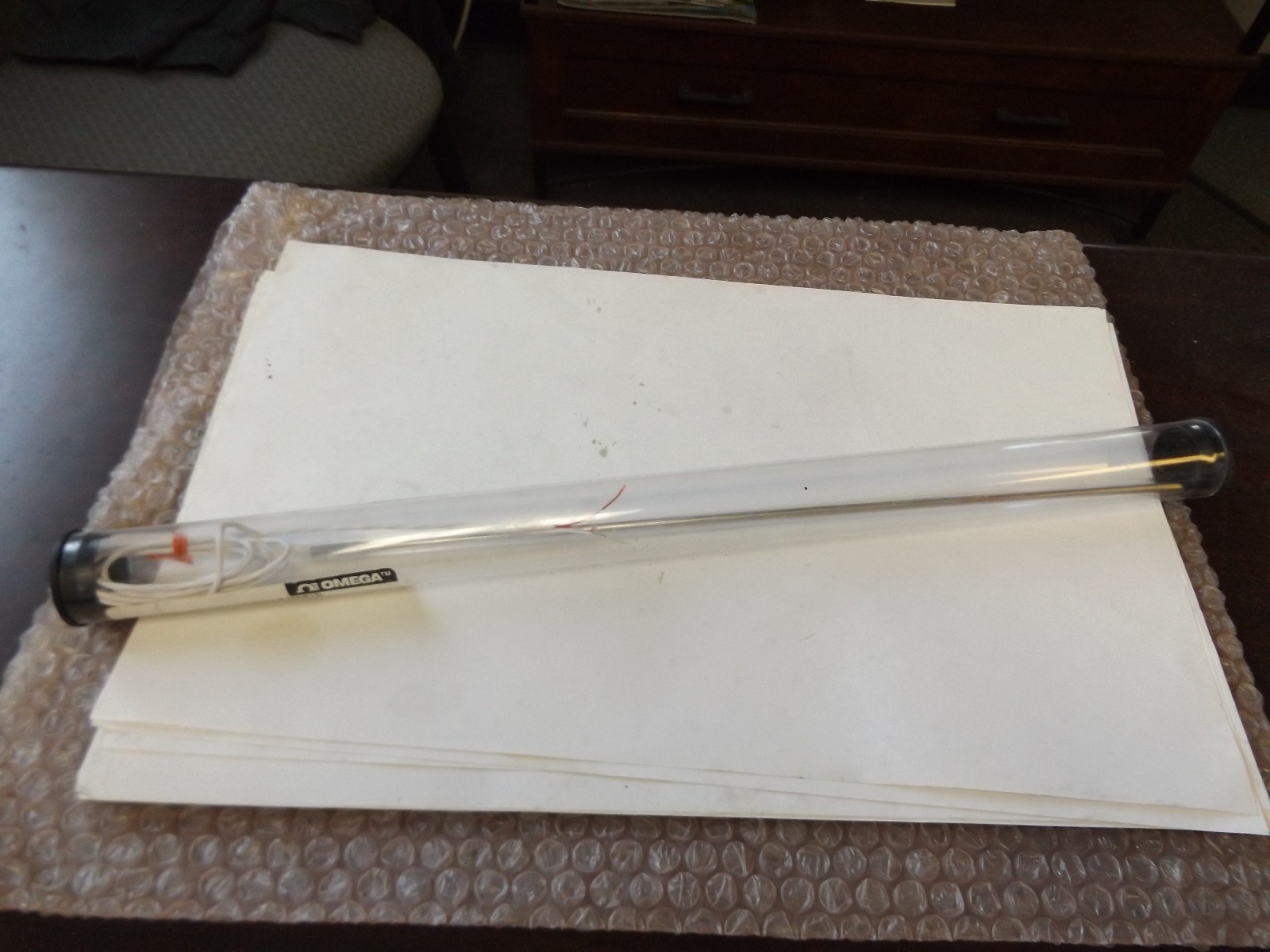 WHOLESALE OMEGA PR-10E-3-100-1/8-12 RTD PROBE WITH INSULATED WIRE NEW OLD STOCK