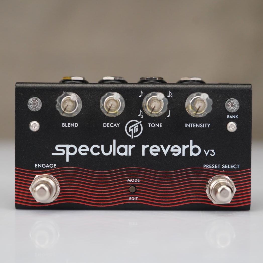 GFI System Specular Reverb v3 Guitar Effects Pedal w/ Box #59295