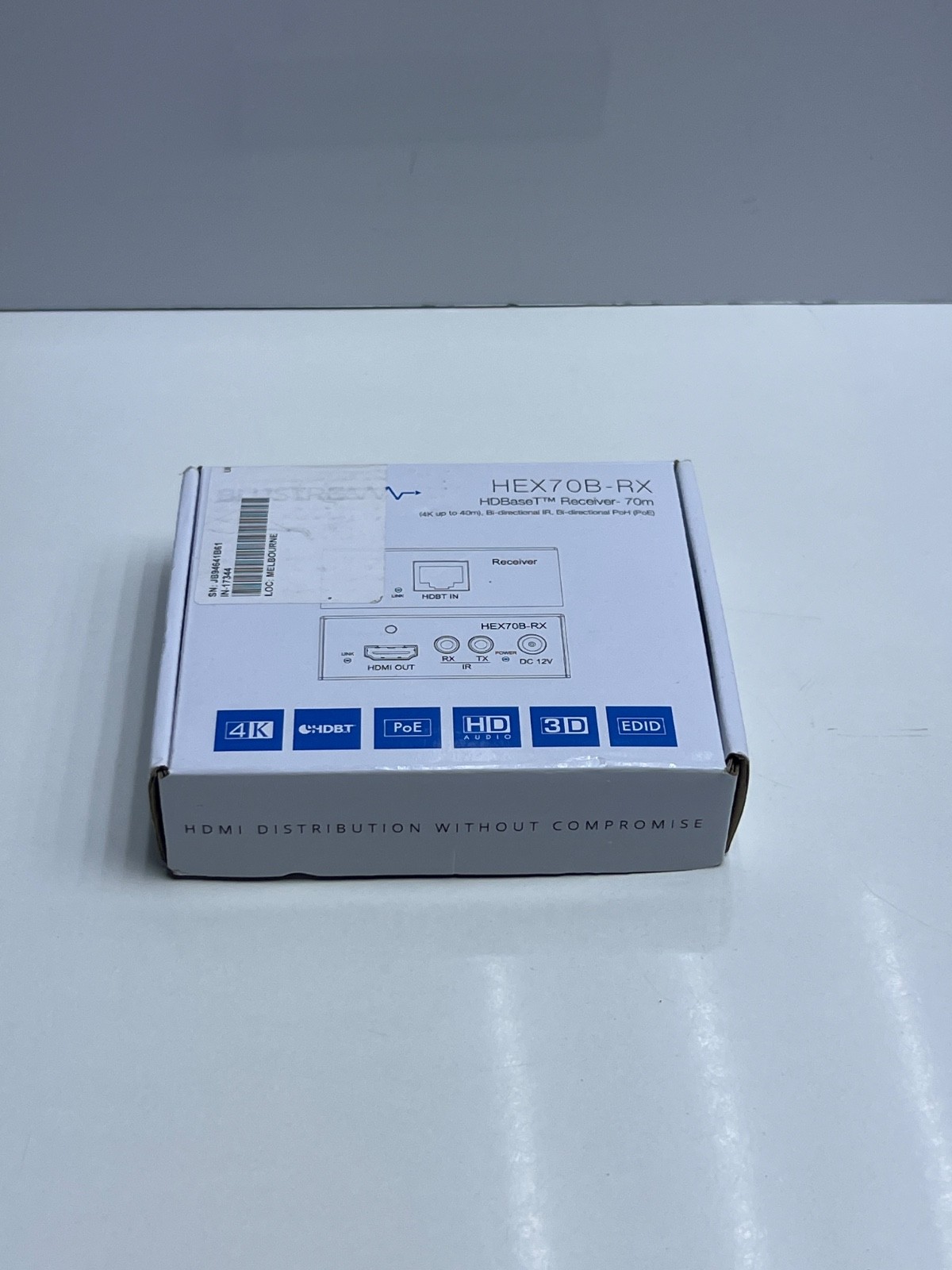 Blustream HEX70B-RX 70m HDBaseT™ Receiver (Only Unit)
