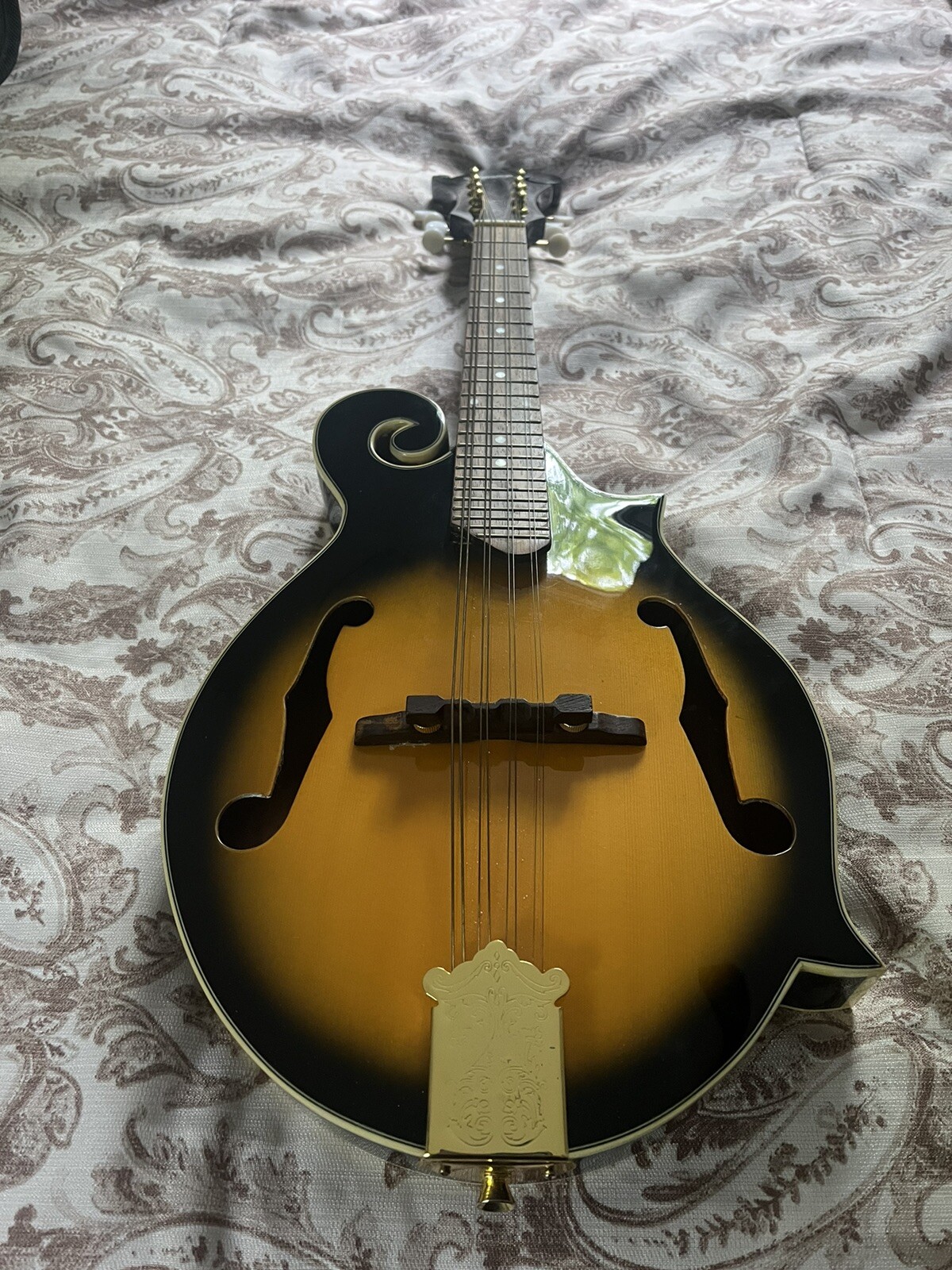 Galveston Sunburst F style Mandolin